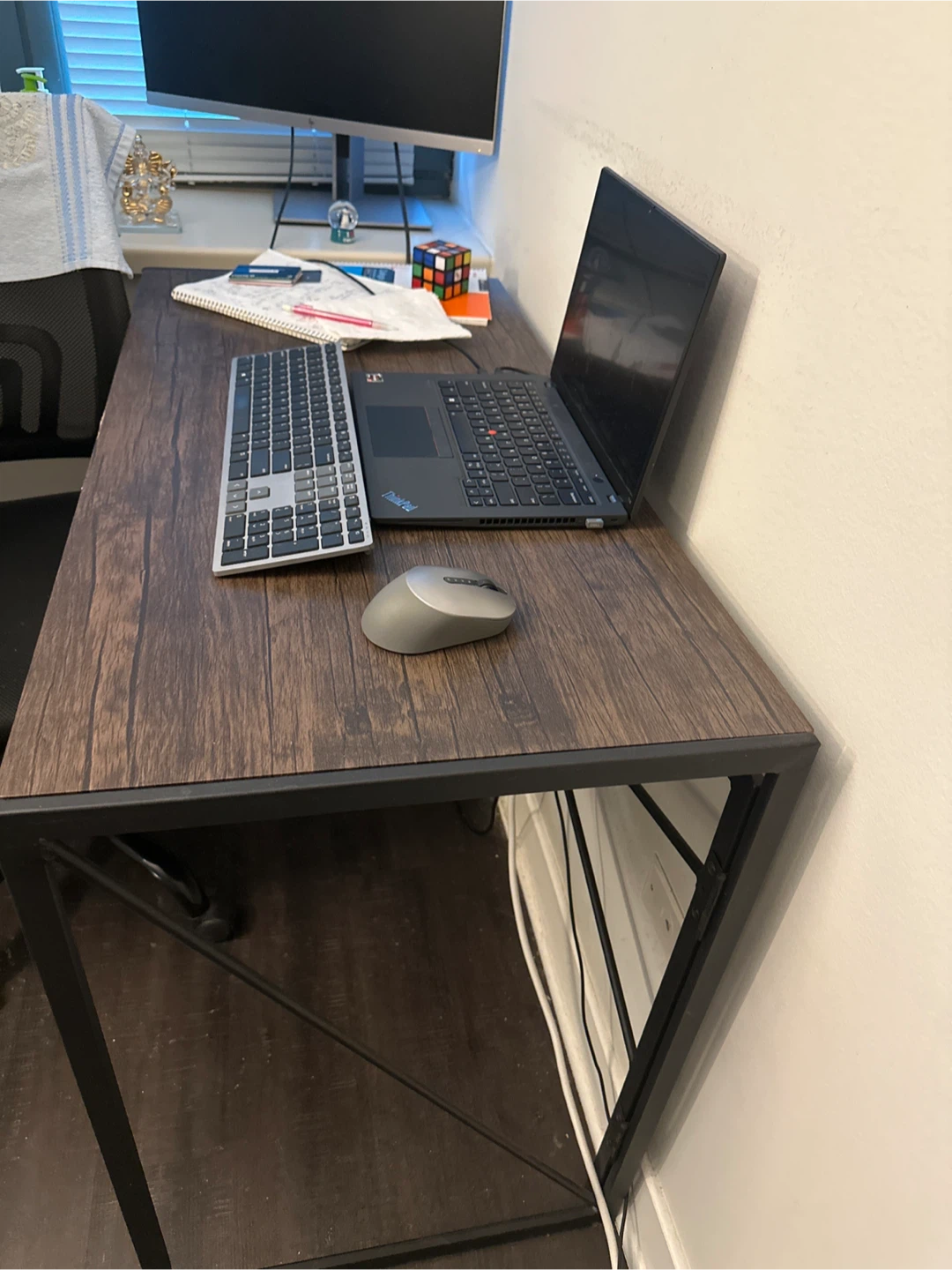 Coavas Folding Desk - 39.4 inch Writing Computer Desk - photo 3