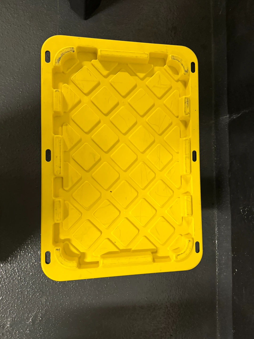 Black & Yellow Storage Tote - photo 2