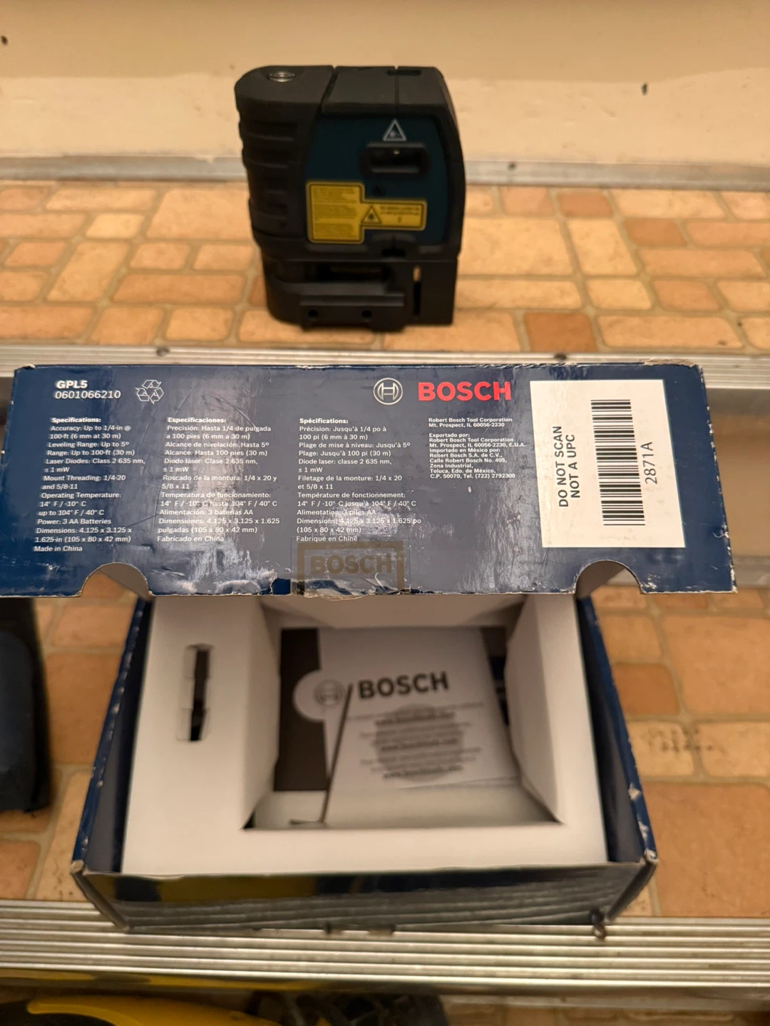 Bosch GPL5 5-Point Alignment Laser Level