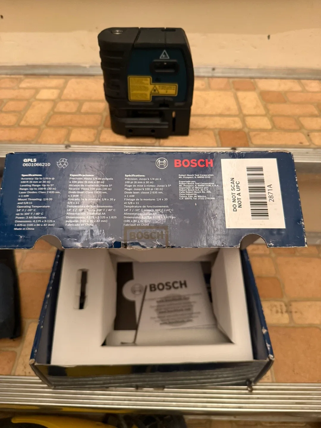Bosch GPL5 5-Point Alignment Laser Level thumbnail