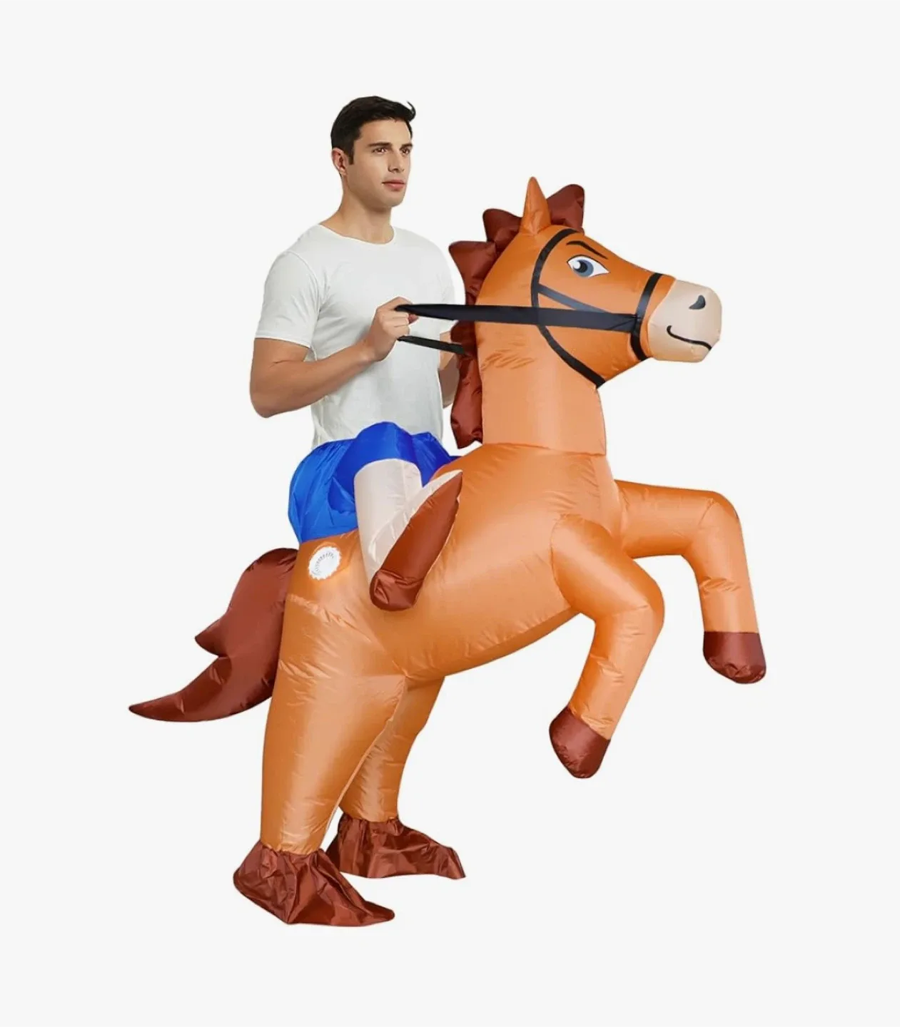 Cute & Funny Inflatable Horse Costume Adult thumbnail