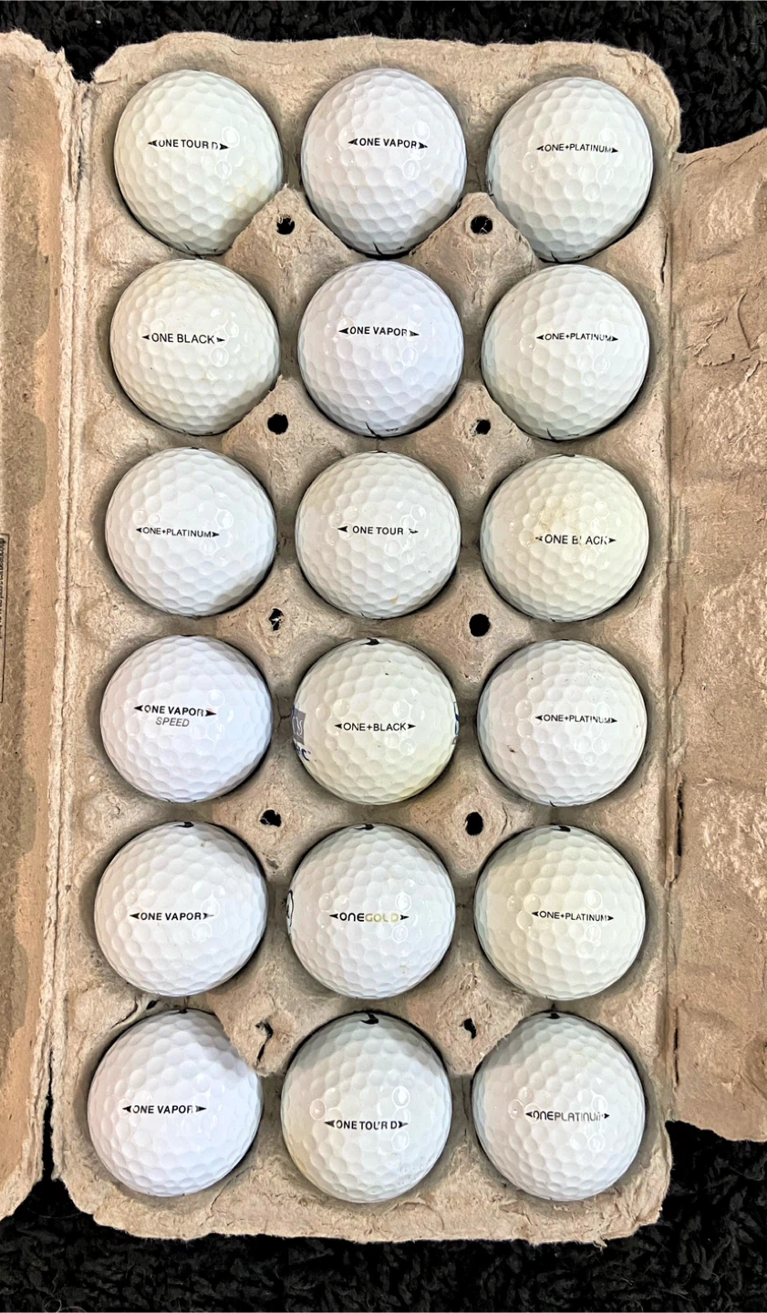 18 Nike One Golf Balls - photo 2