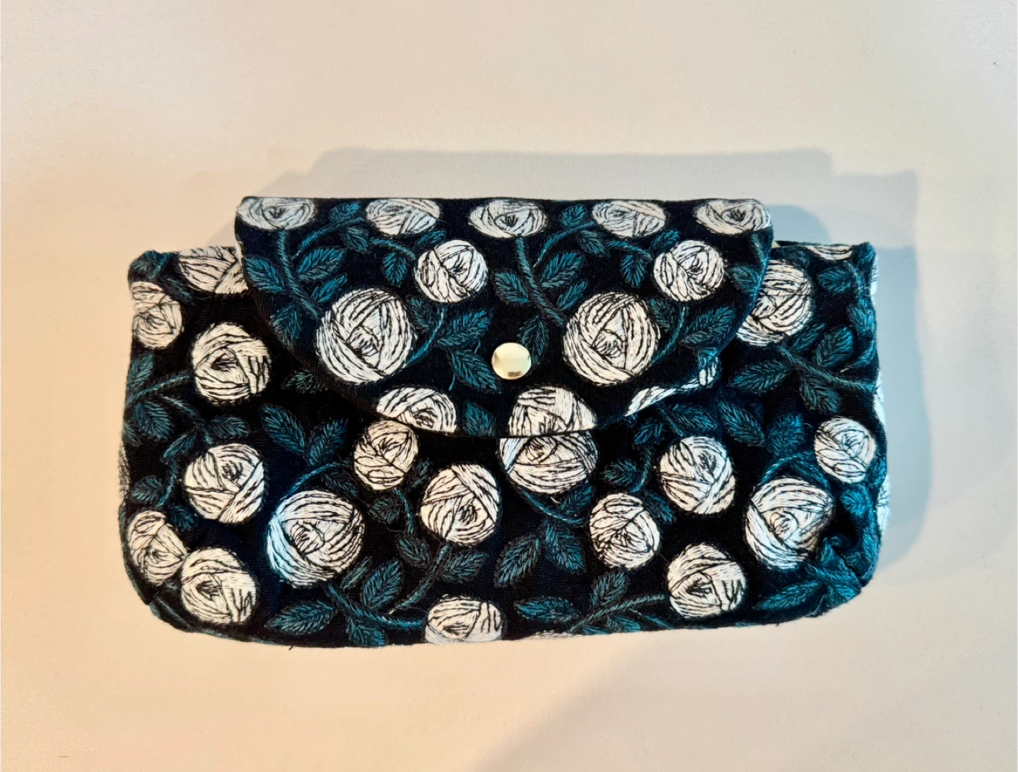👝Handmade Floral Patterned Crossbody Bag with Strap👝