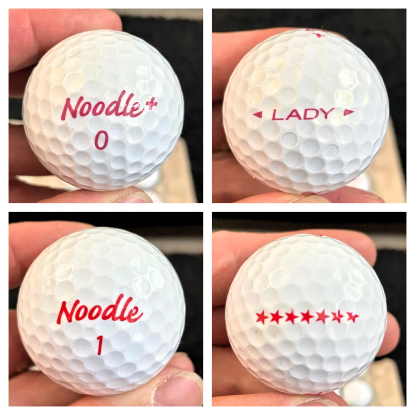 18 Taylormade Noodle Lady / Ladies Golf Balls - photo 3