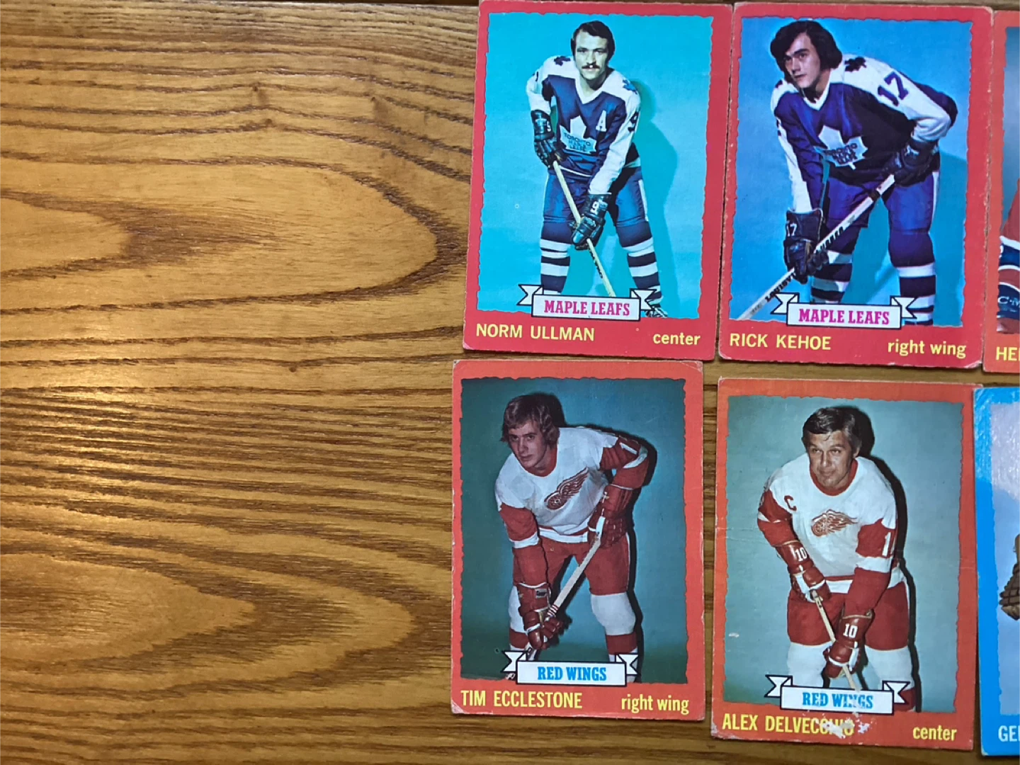 6. 1973 NHL Cards #’s 27, 60, 87, 124, 141 & 178 ! - photo 2