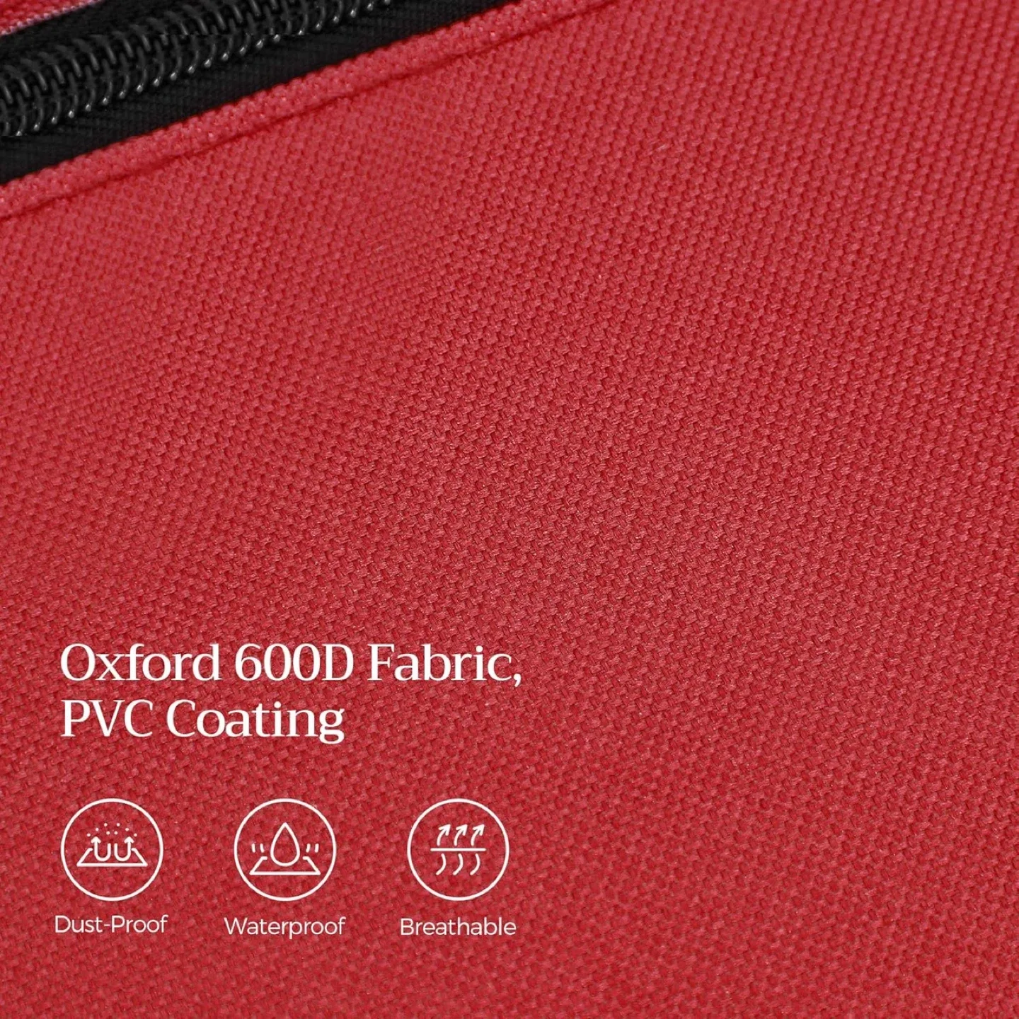 SONGMICS Red Christmas Tree Storage Bag, up to 7.5 ft URXS003R03 image indicator(4)