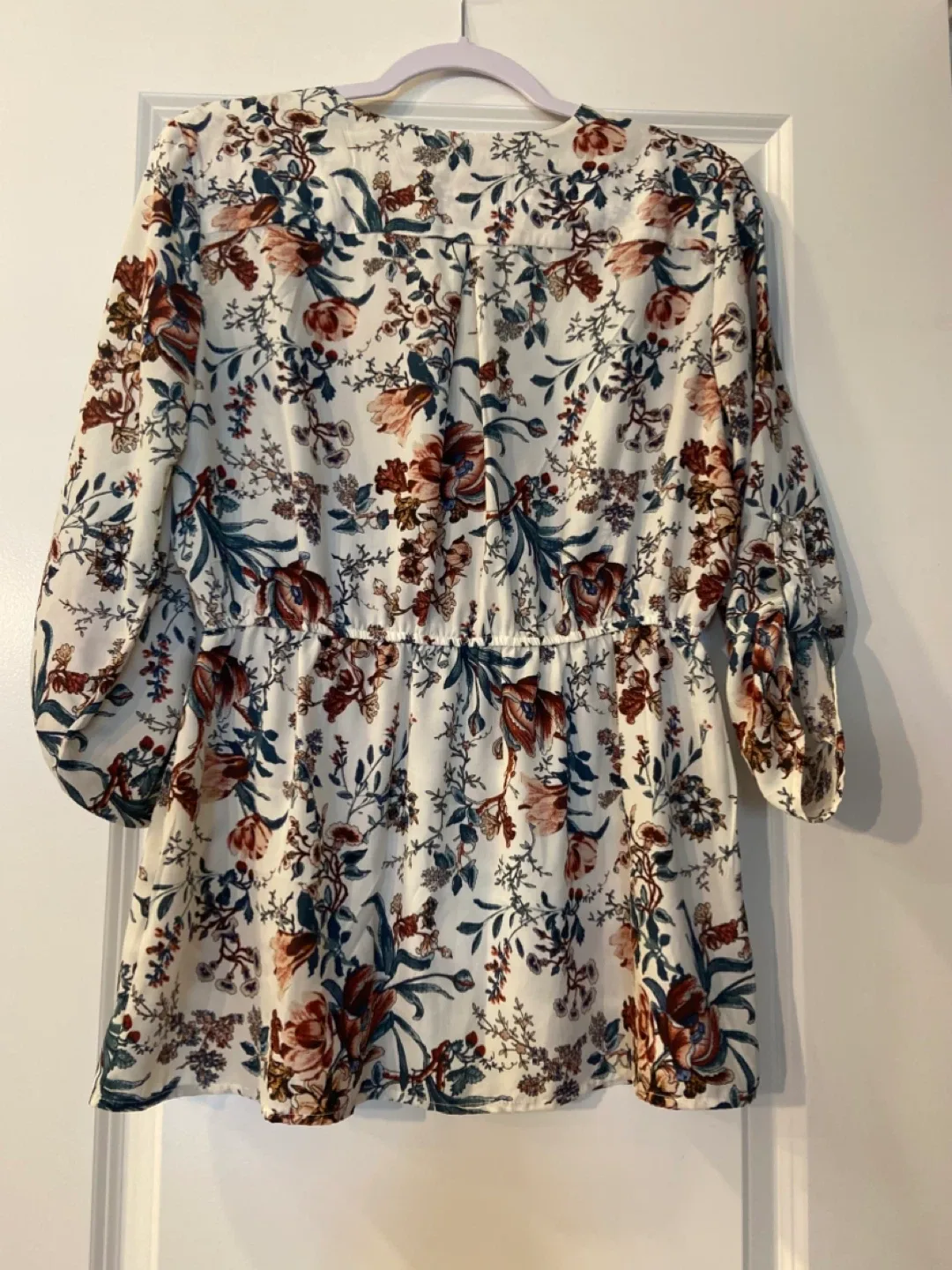 Warehouse One Floral Blouse - Size L image indicator(2)