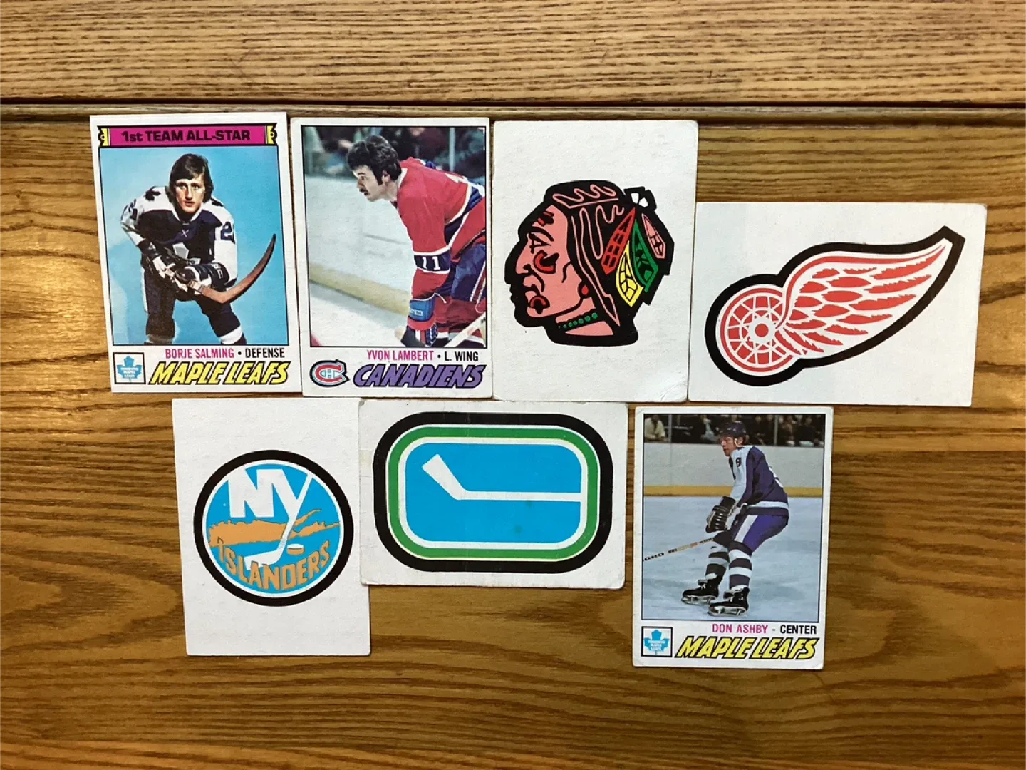 7 OPC 1977-78 NHL Cards #’s140,151,325,328,332,338,365 thumbnail