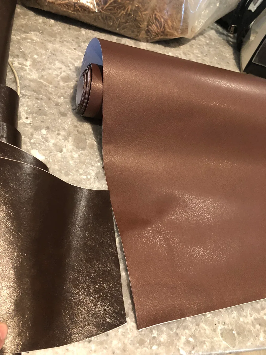 Lifeshoon Leather Repair Patch - Brown, 17x79 Inch image indicator(5)