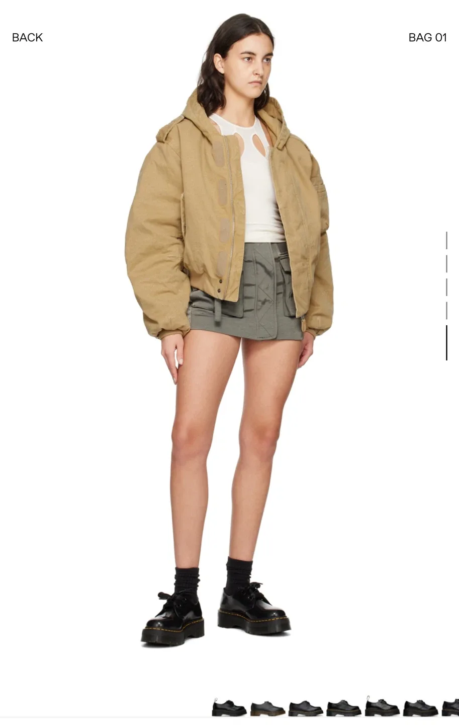 Dr. Martens Black Holly Leather Platform Derbys image indicator(6)