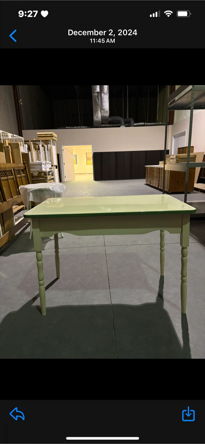Vintage Style Desk with Drawer - photo 2