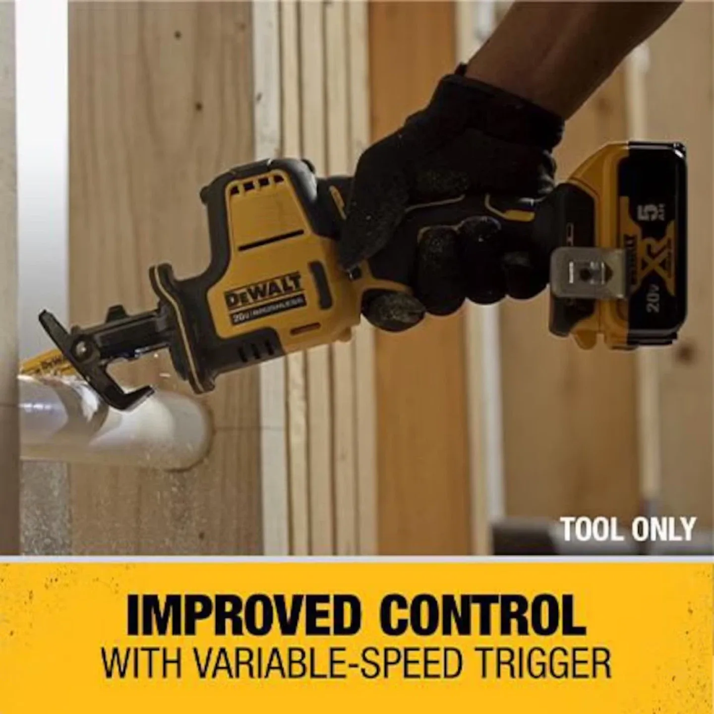 DEWALT 20V MAX ATOMIC Lithium-Ion Reciprocating Saw (Tool Only) image indicator(4)