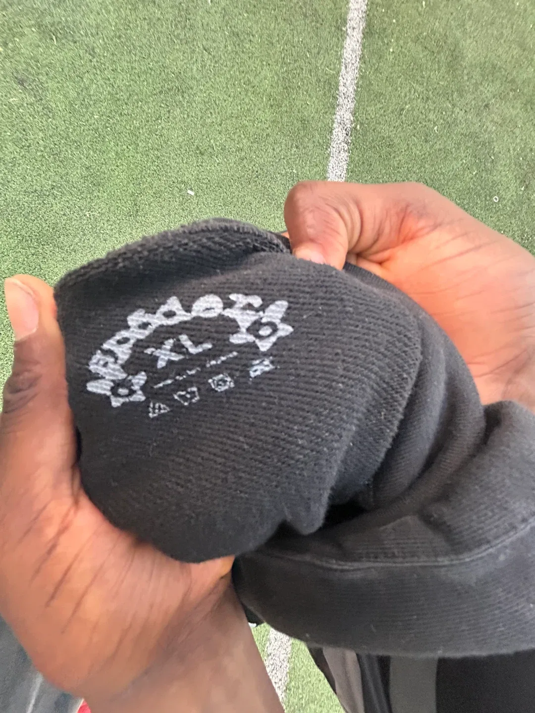 Sp5der Black Hoodie - Size XL image indicator(3)