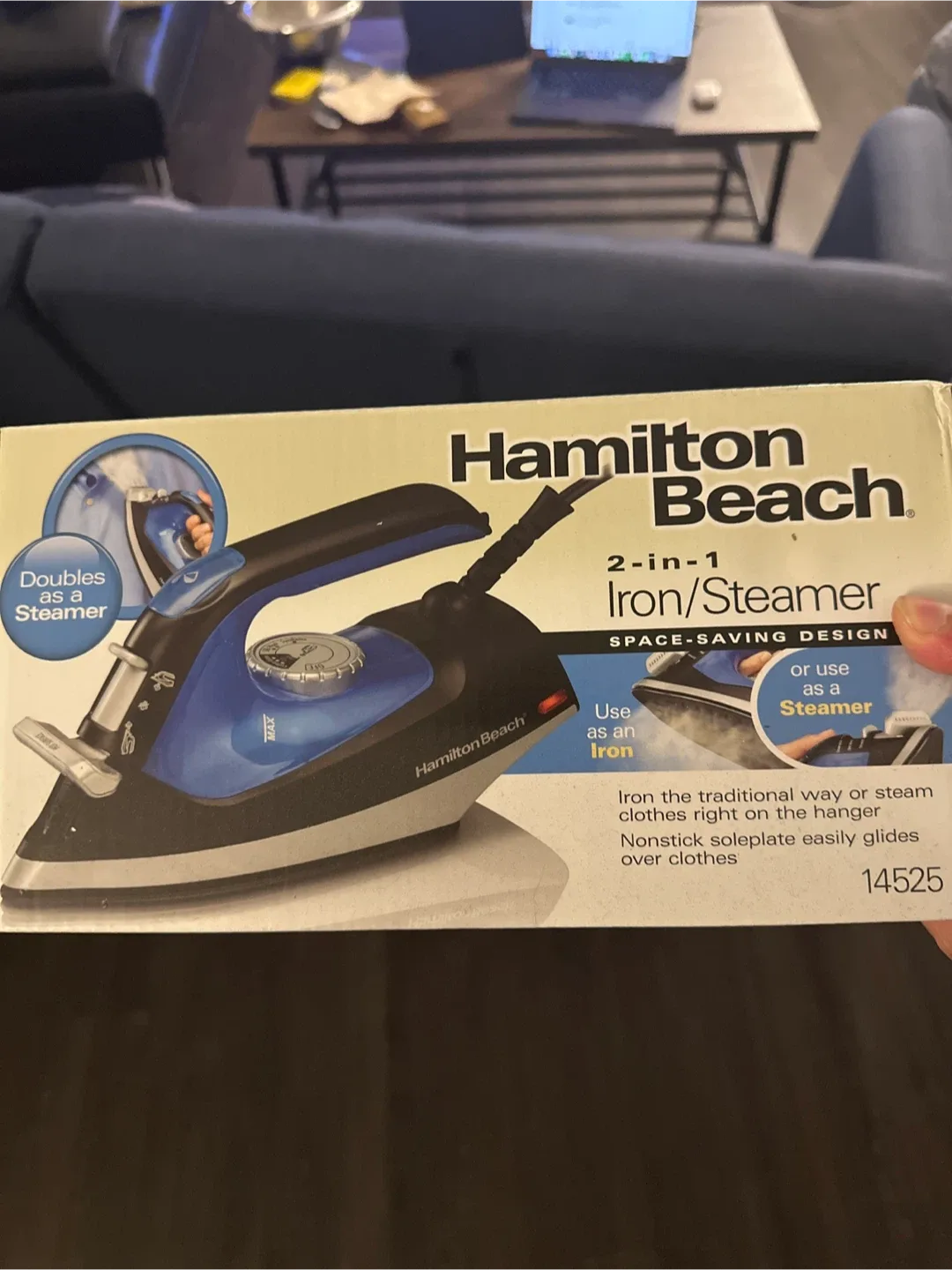 Hamilton Beach 2-in-1 Iron/Steamer thumbnail