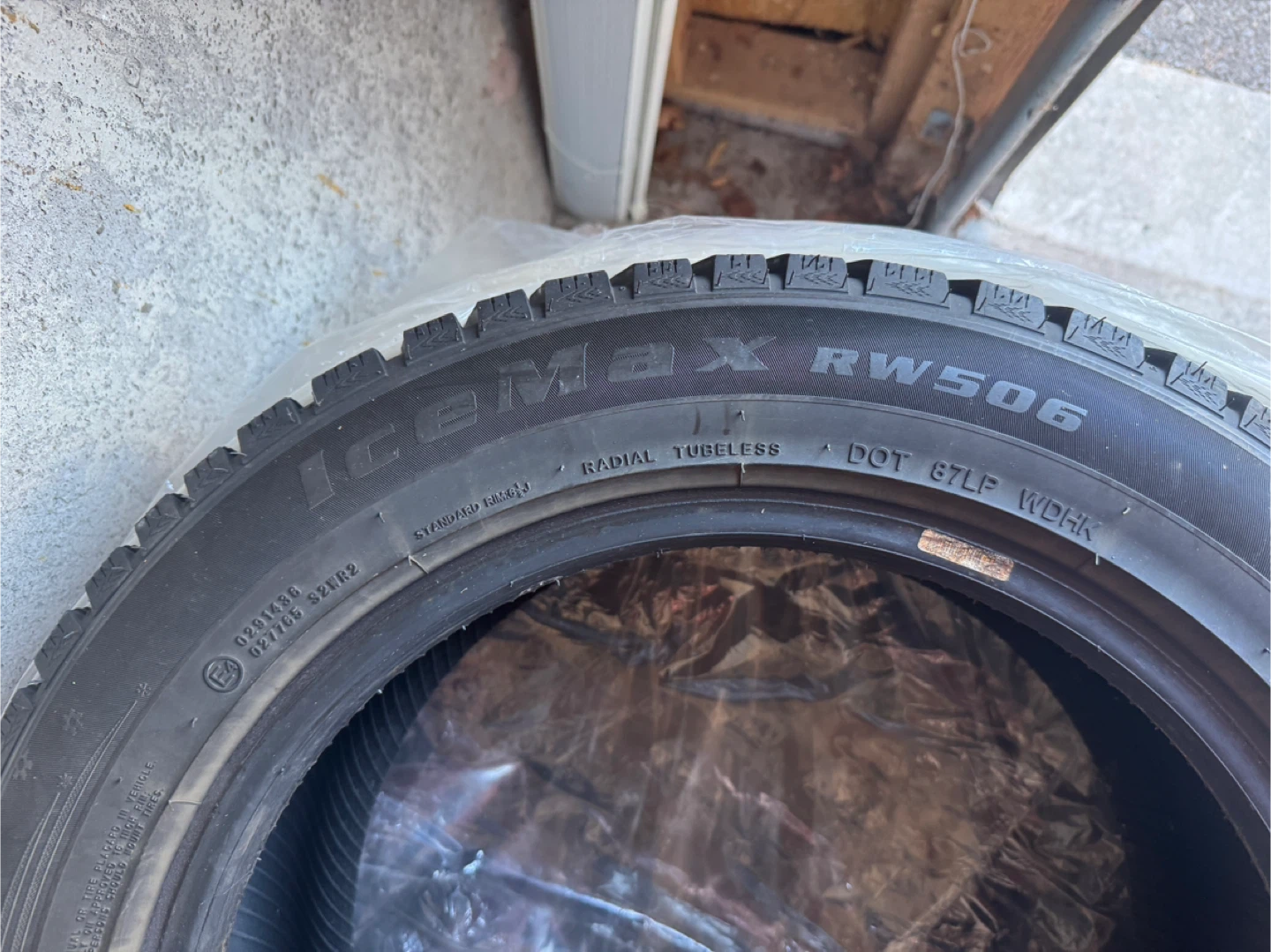 Snow Tires - Set of 4 - 205 55R16 - civic snow tires - photo 2