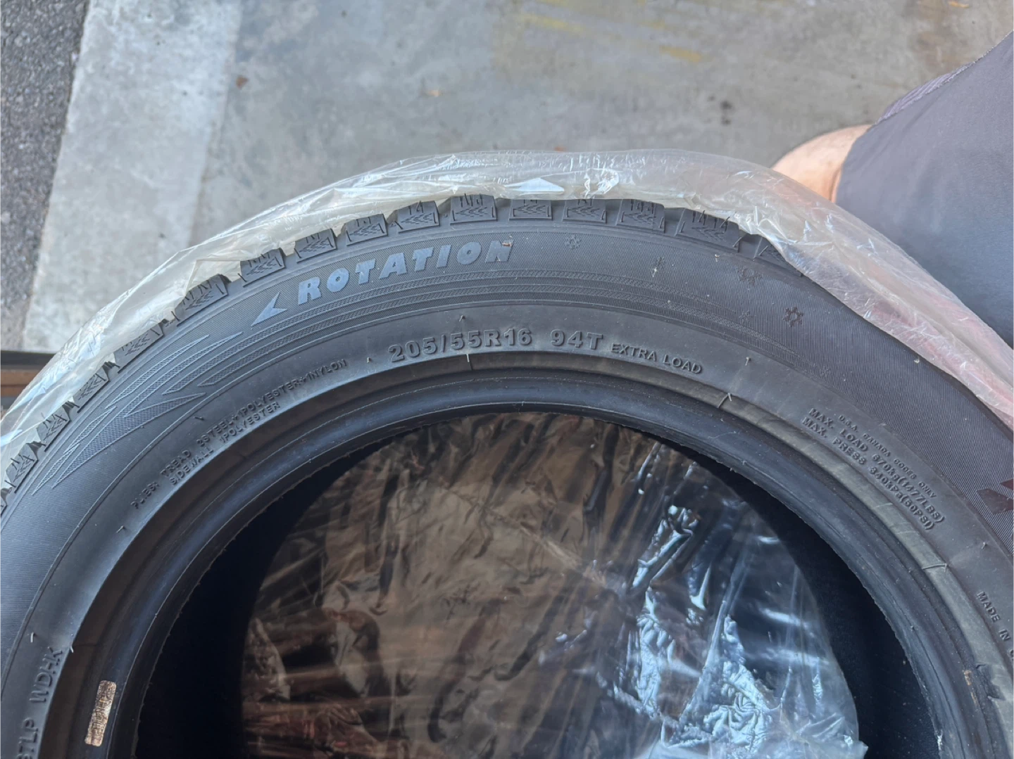 Snow Tires - Set of 4 - 205 55R16 - civic snow tires - photo 3