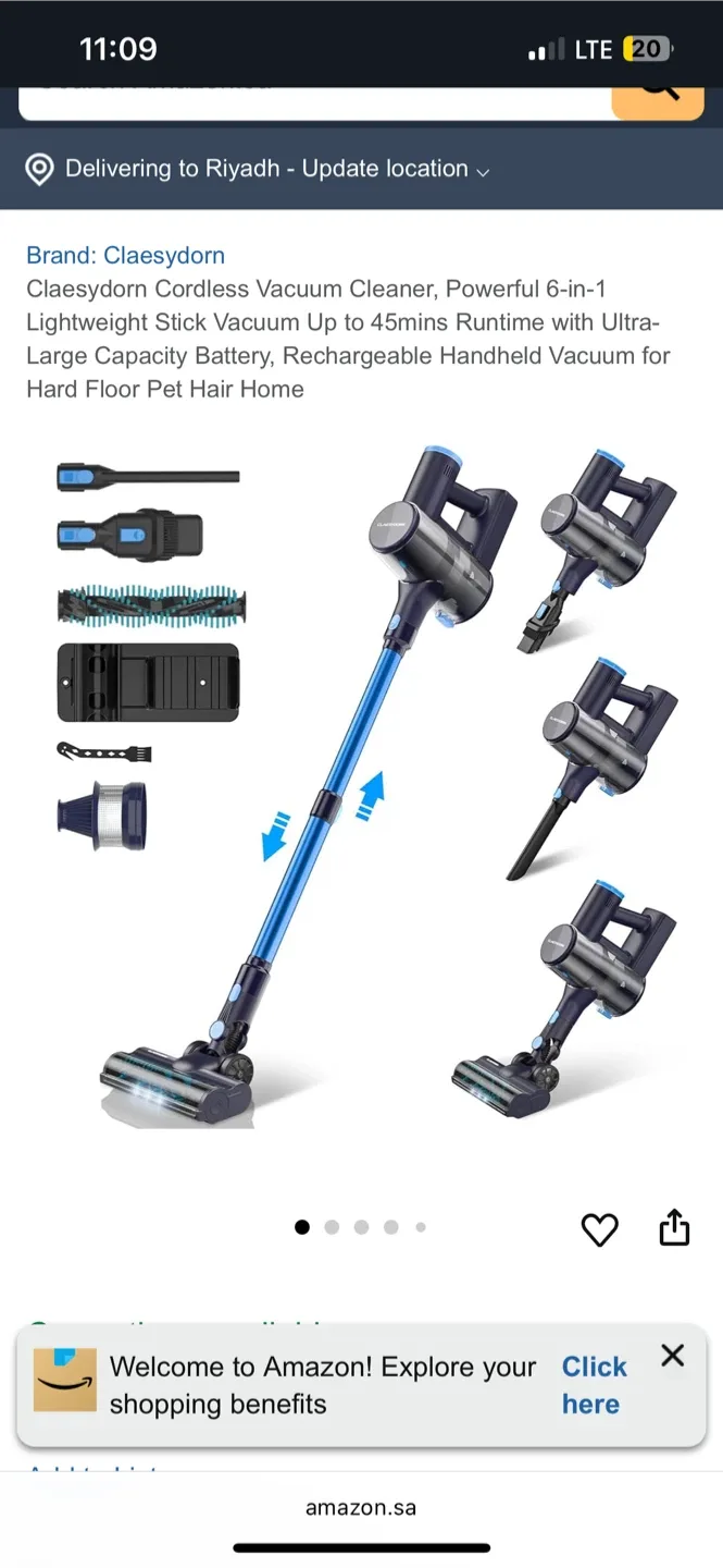 New Claesysdorn P10 Cordless Vacuum Cleaner thumbnail