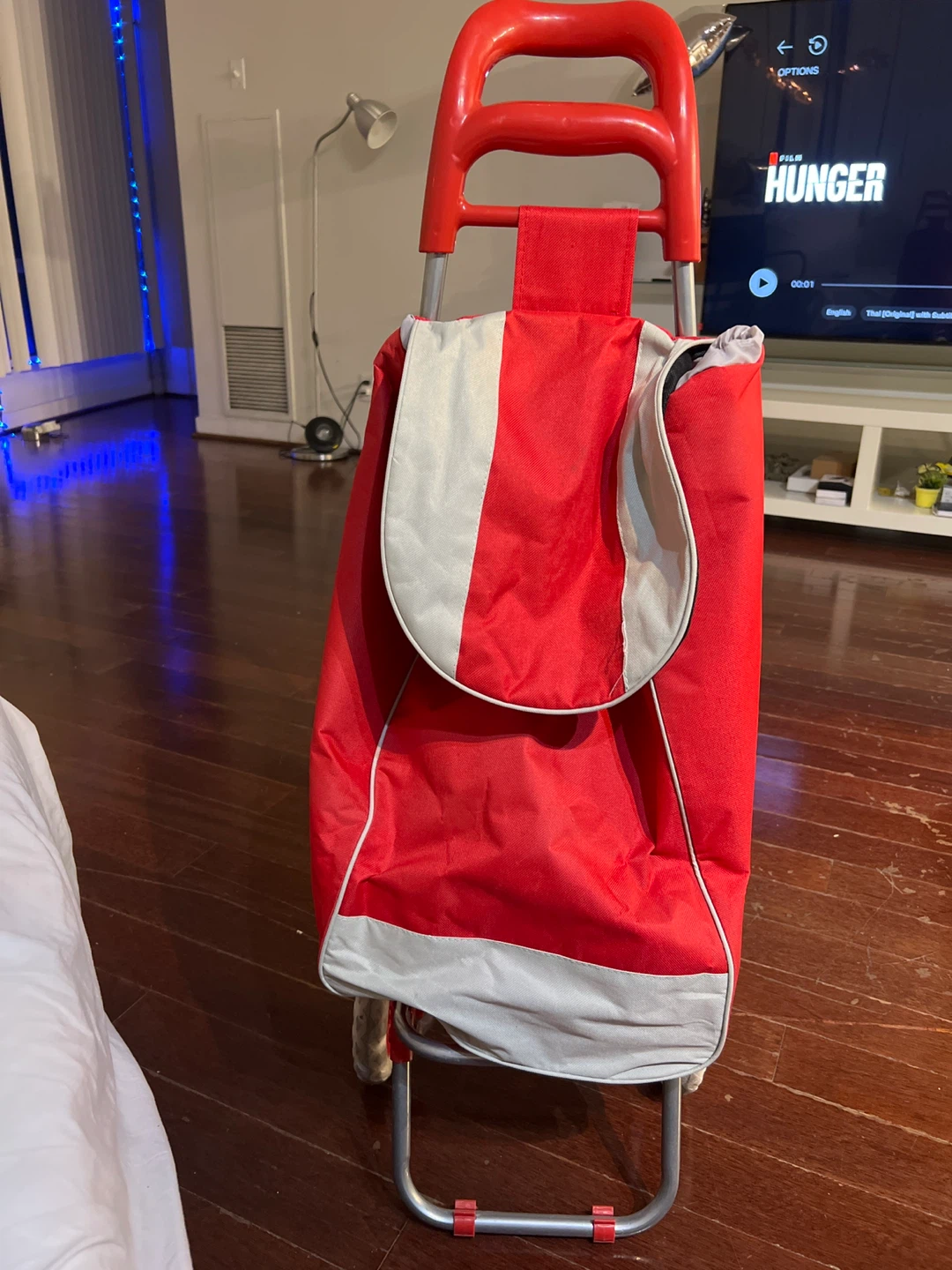 Red & White Shopping Cart
