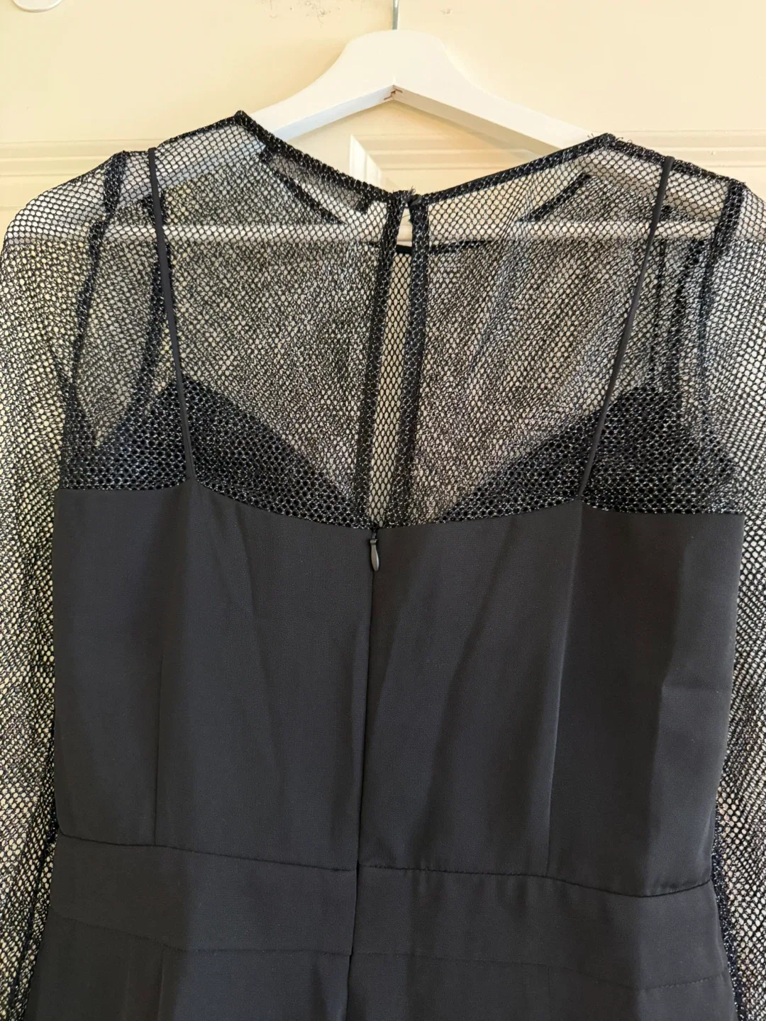 Zara Black Sparkle Mesh Jumpsuit image indicator(10)