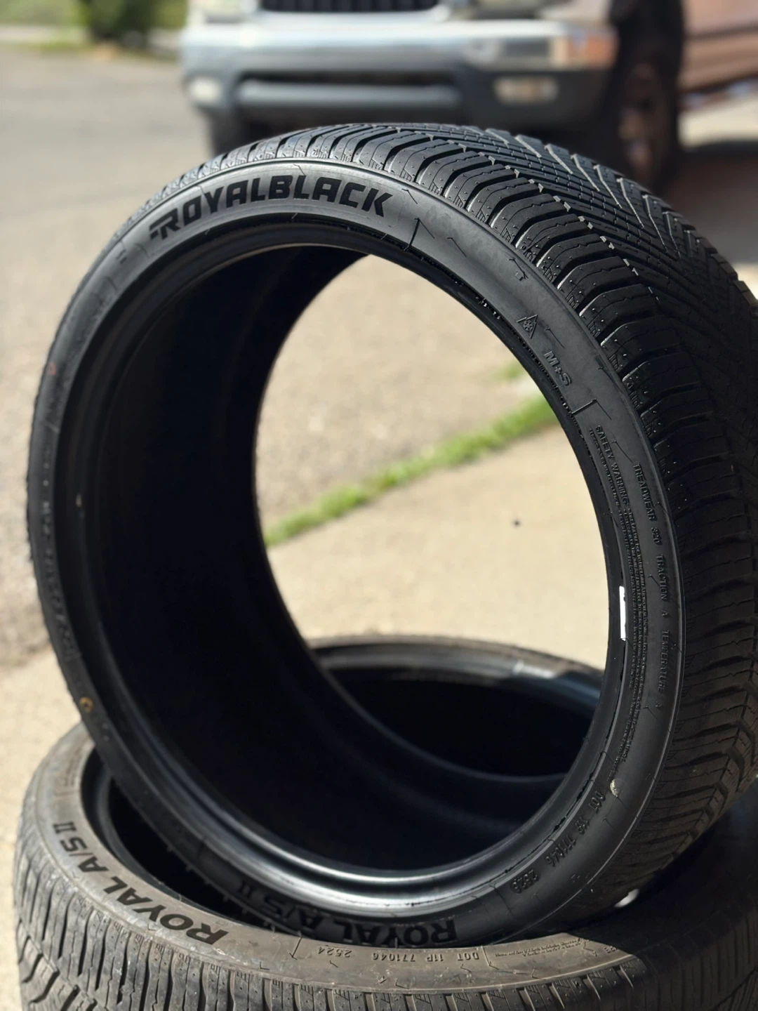 (2) Royal Black Royal A/S II 255/35ZR19 Tire - photo 2
