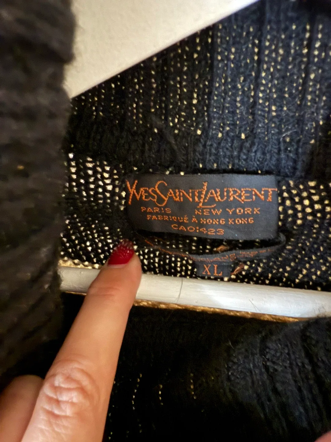 Yves Saint Laurent Vintage Sweater - Size XL image indicator(5)