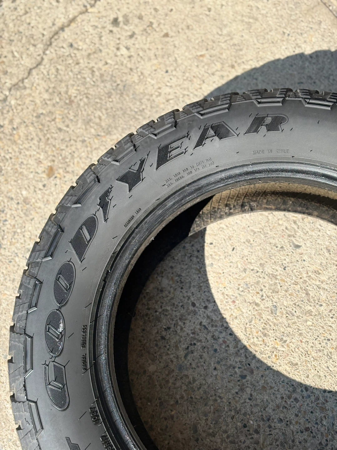 (2) Goodyear Wrangler Radial Tire 225/65R17 - photo 4