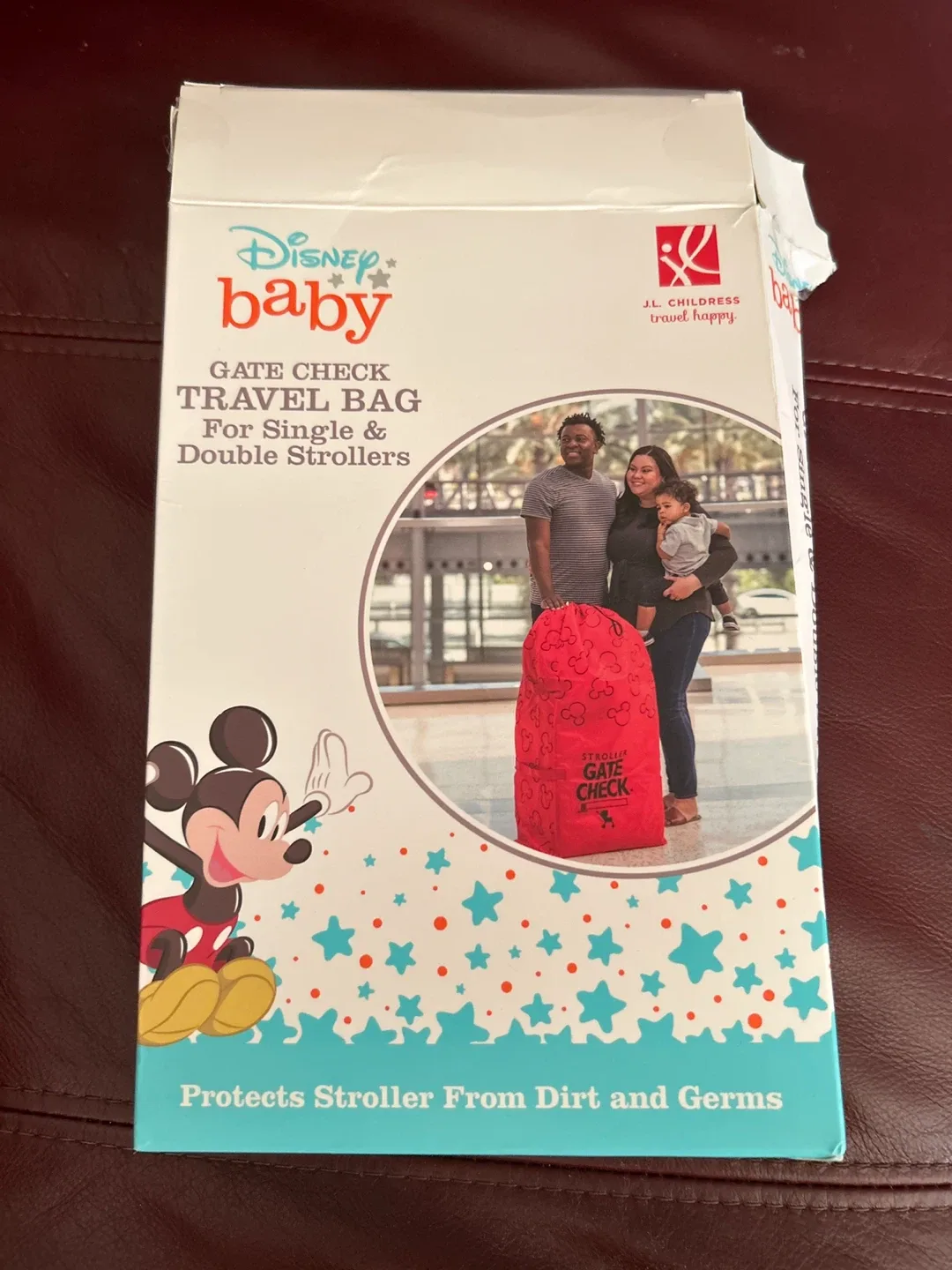 Disney Baby Gate Check Travel Bag - NEW thumbnail