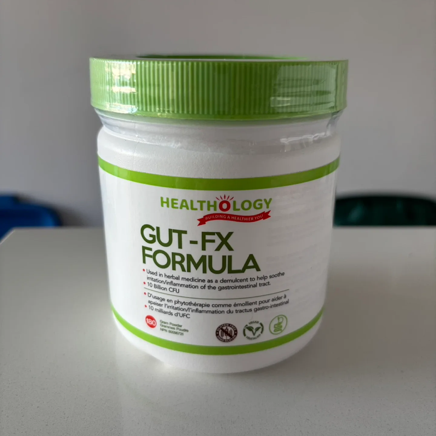 New & Sealed Healthology Gut-FX Formula 180g thumbnail