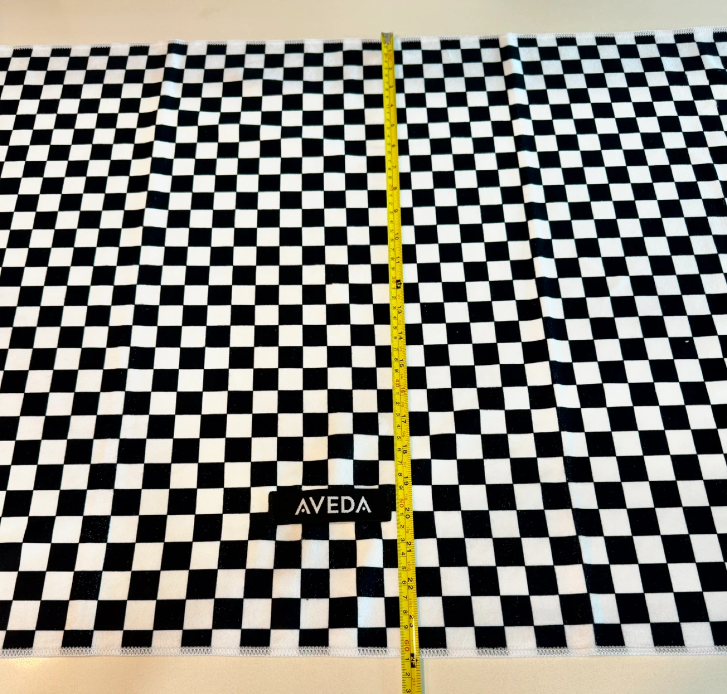 AVEDA Checkerboard Print Salon Towel - NEW - photo 3