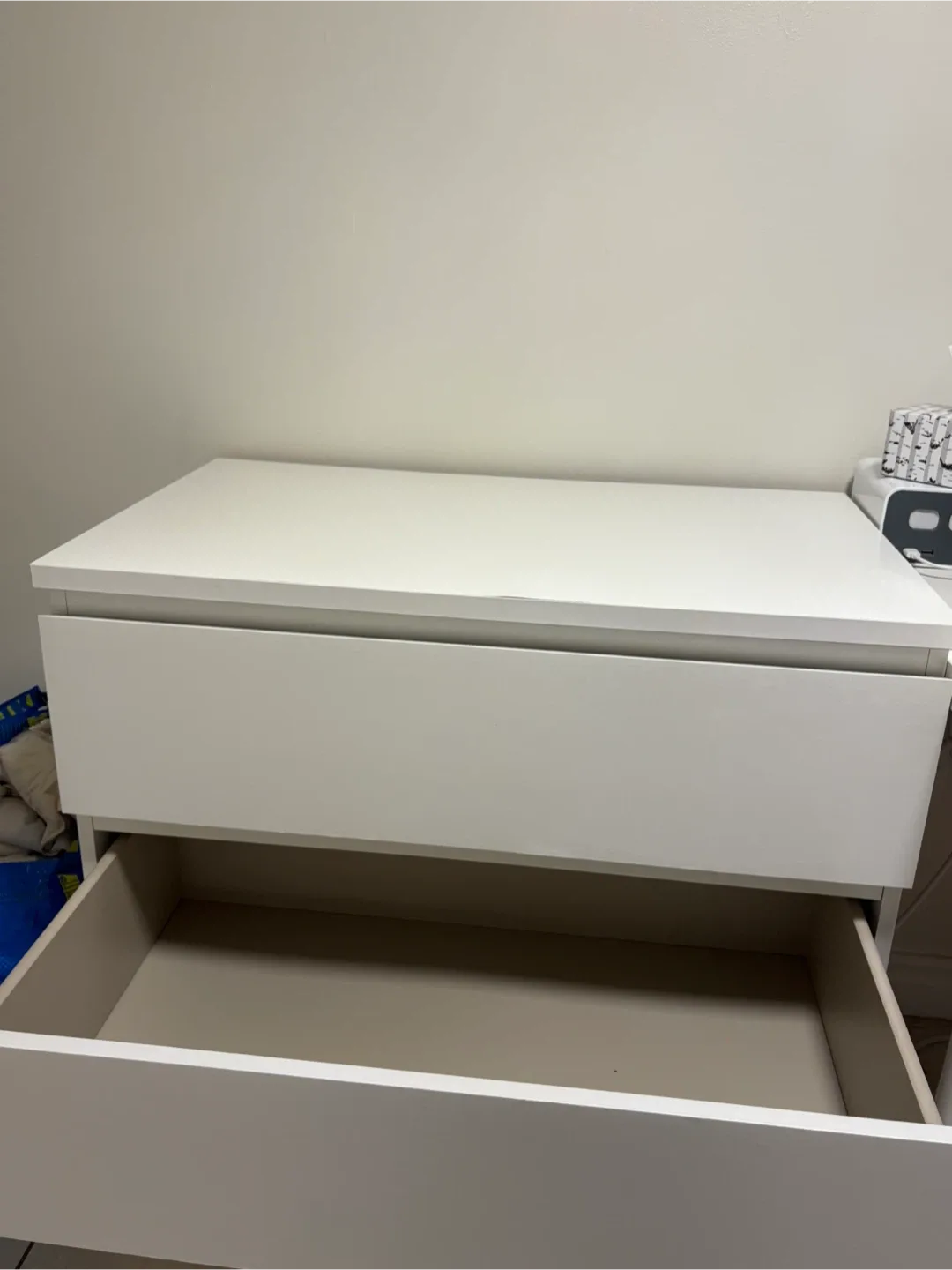 IKEA White 3-Drawer Dresser image indicator(3)