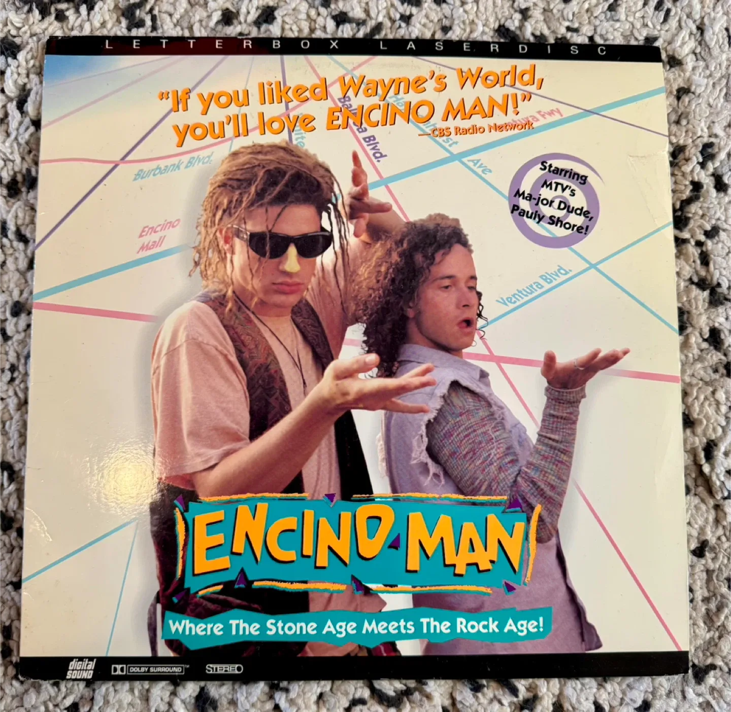 Encino Man Laserdisc - Rare thumbnail
