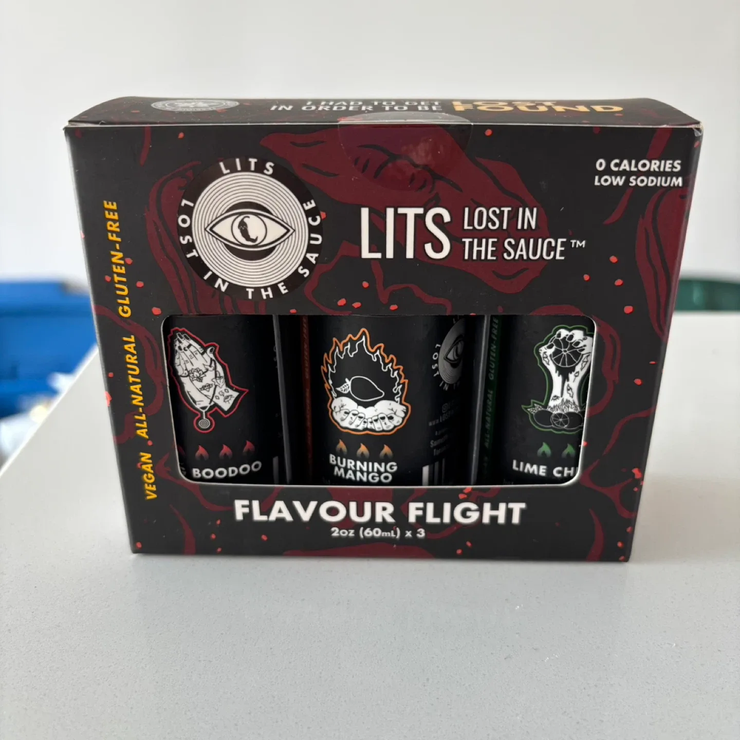 Hot Sauce Flavour Flight - 3  60ml bottles by Lost in the Sauce thumbnail