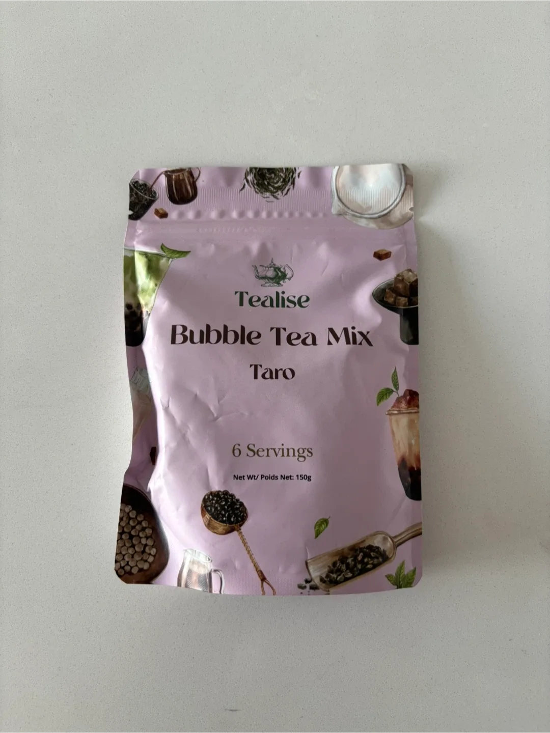 Tealise Instant Bubble Tea Mix - Taro, New thumbnail