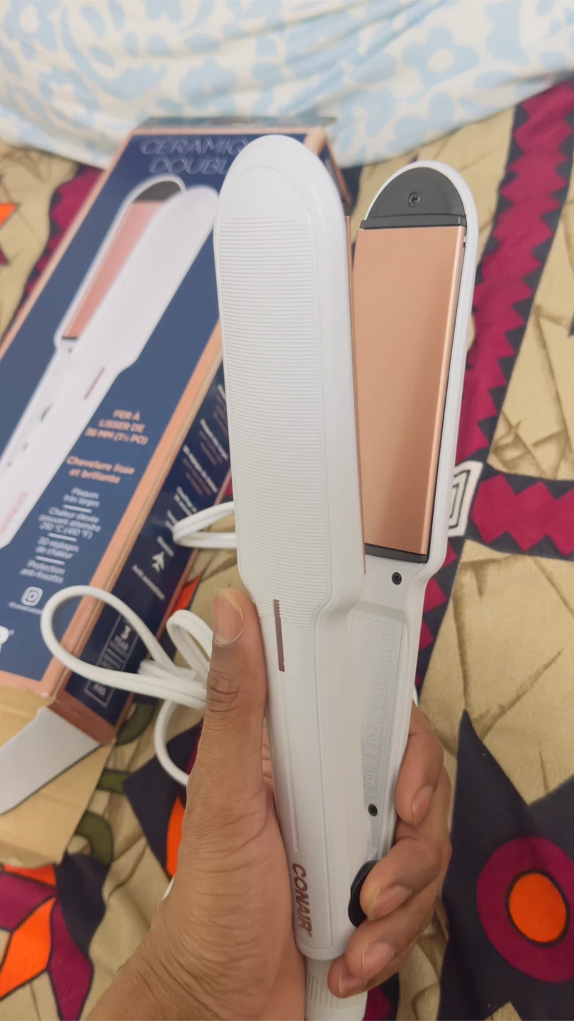 Conair Ceramic Double Hair Straightener - 38mm