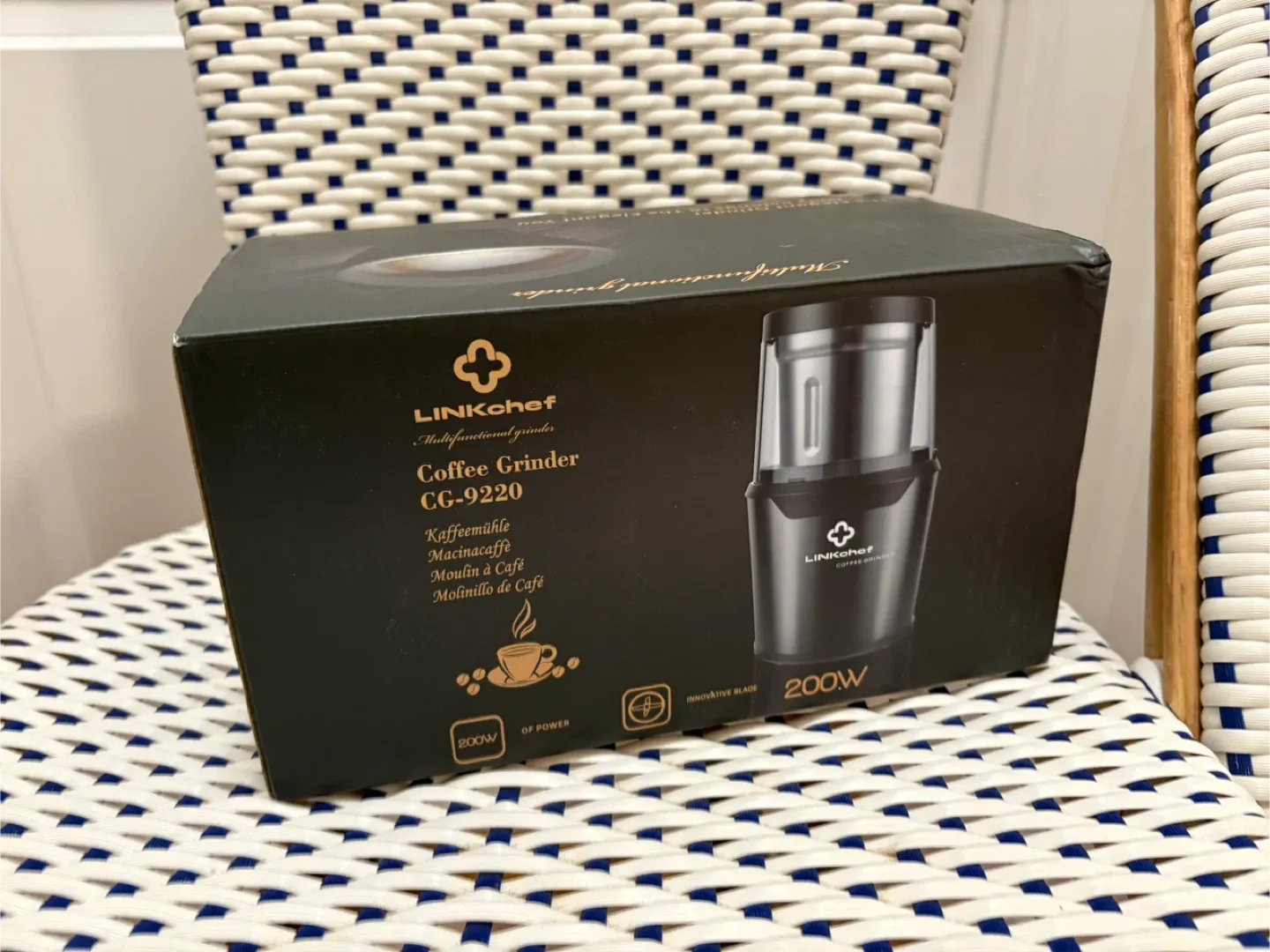 LINKChef CG-9220 Coffee Grinder - Like New! image indicator(4)