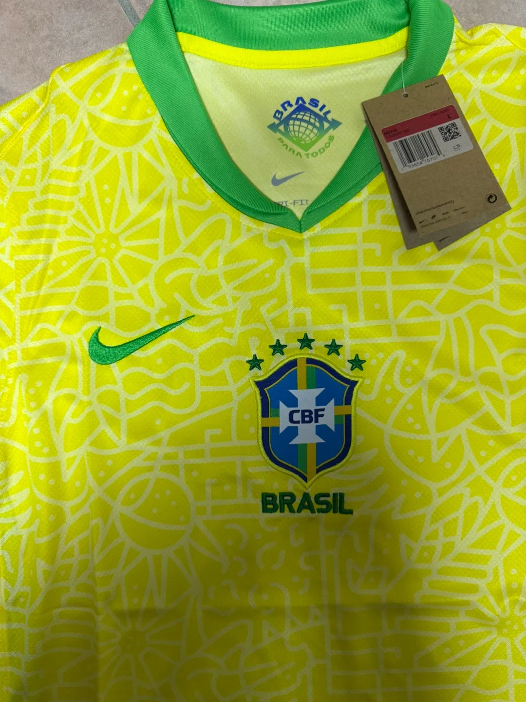 Brazil / Brasil soccer jersey image indicator(2)