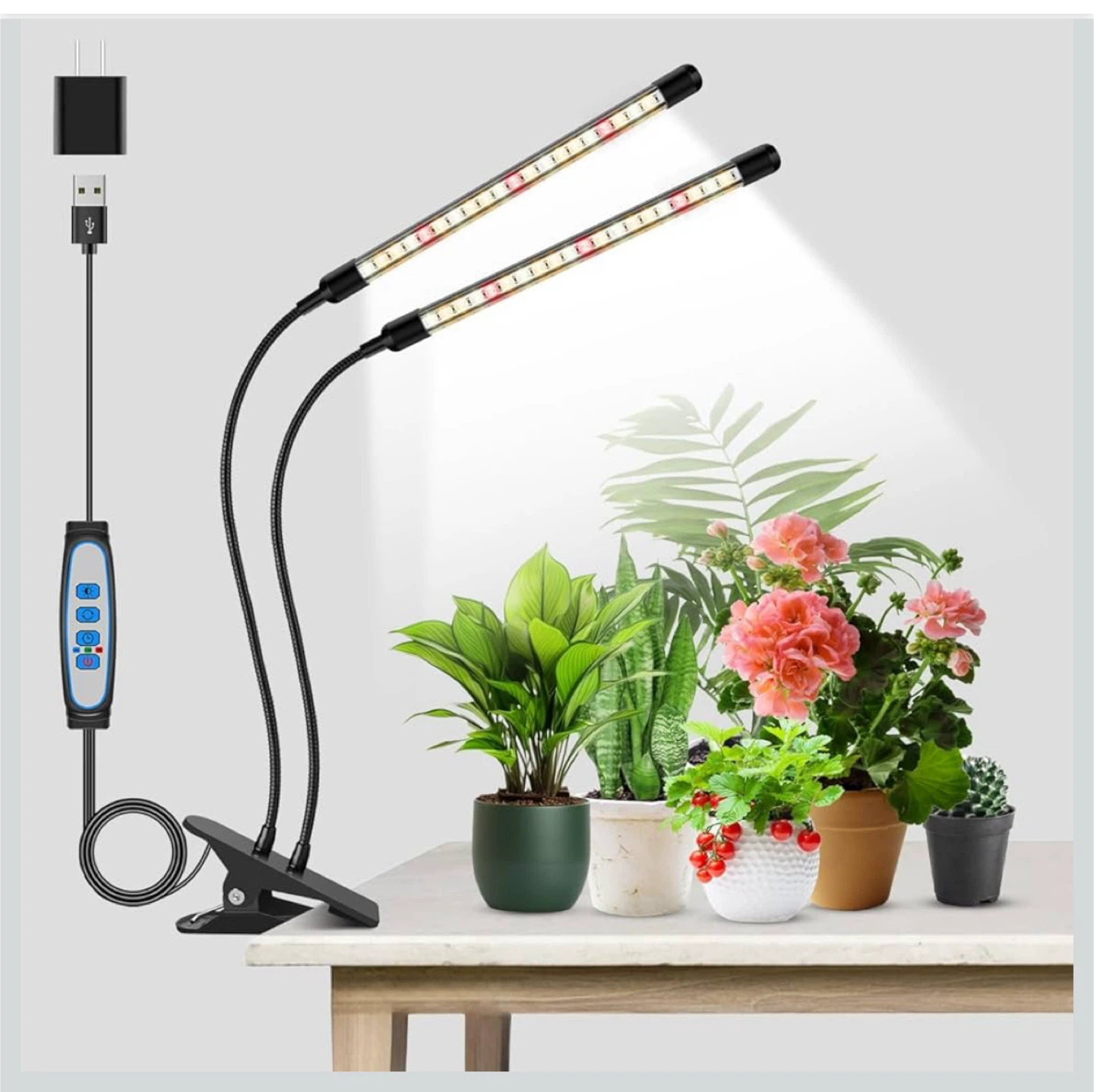 LED Grow Light with Clip