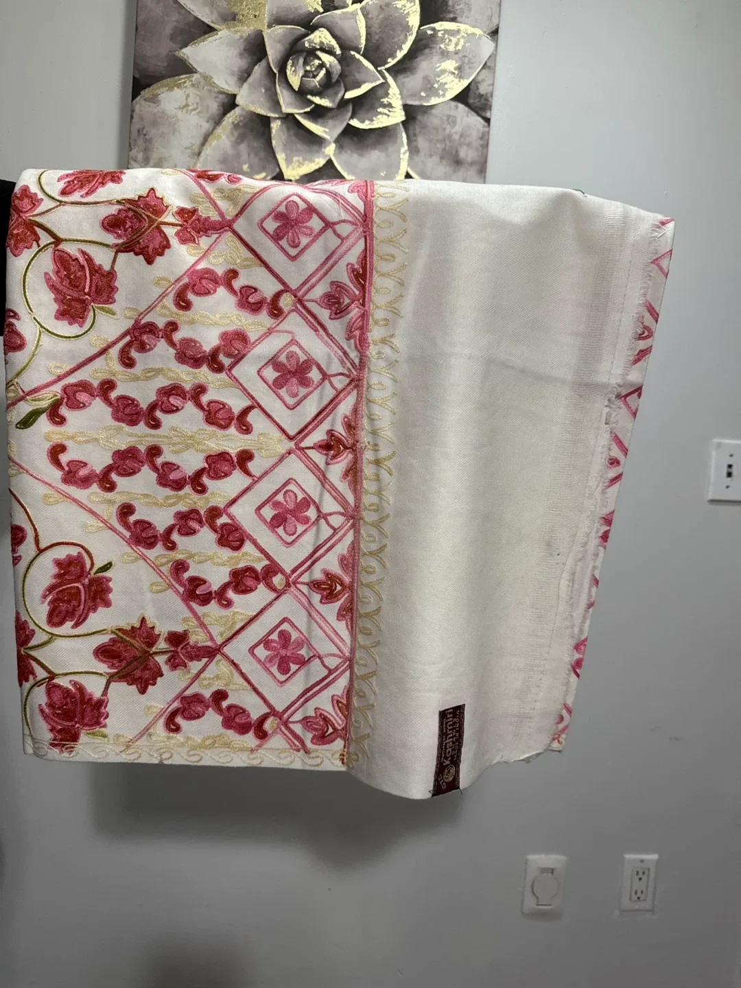 GTC Kashmiri Shawl - 100% Pure Wool thumbnail