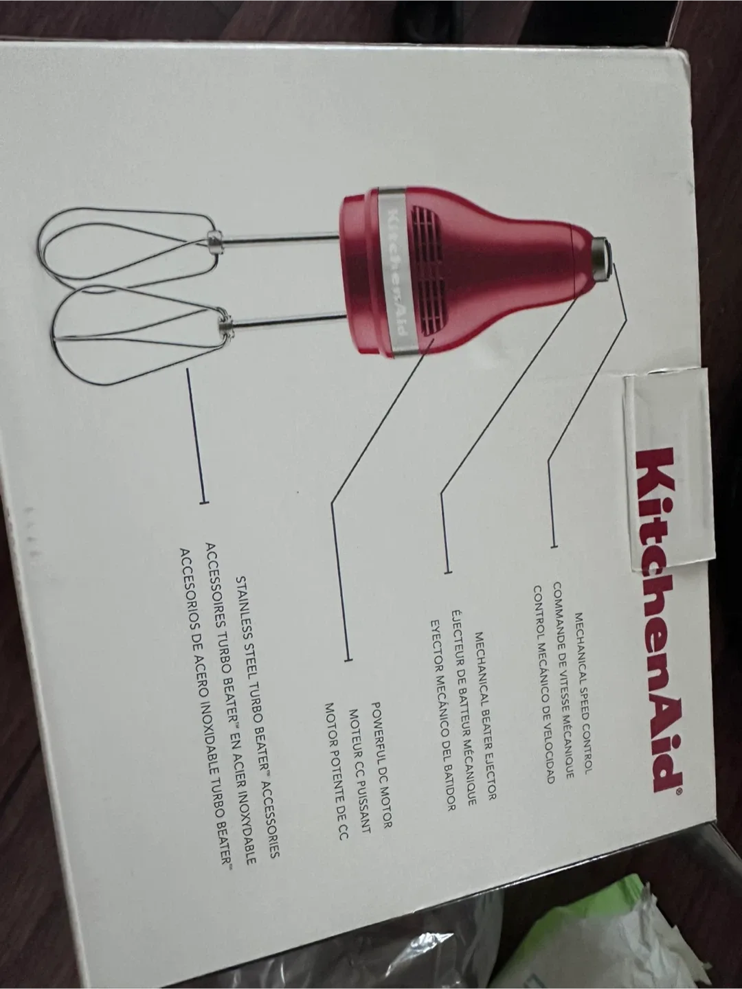 KitchenAid Hand Mixer - Red image indicator(2)