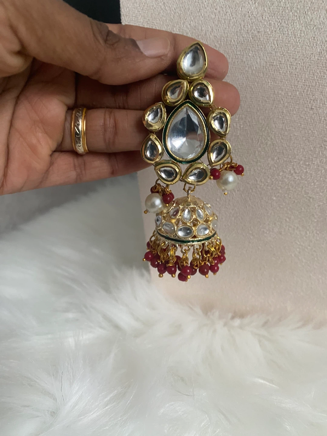 Indian Jewellery Set - Necklace, Earrings, Tikka - photo 4