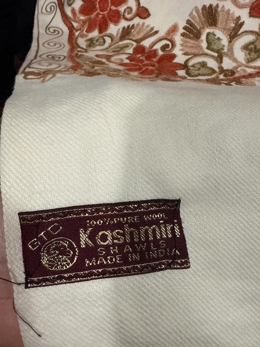 Kashmir Shawl - 100% Pure Wool - photo 2