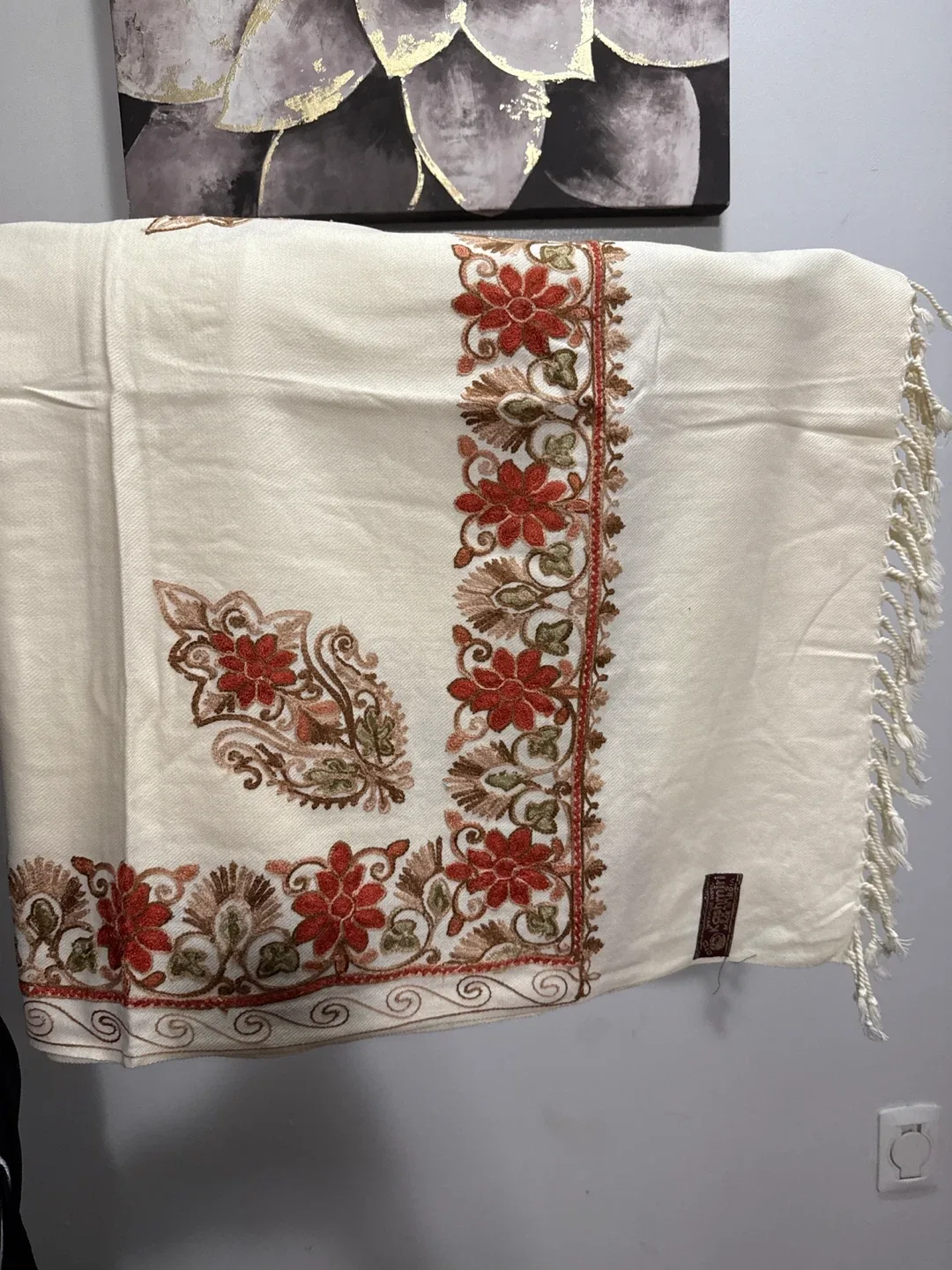 Kashmir Shawl - 100% Pure Wool thumbnail