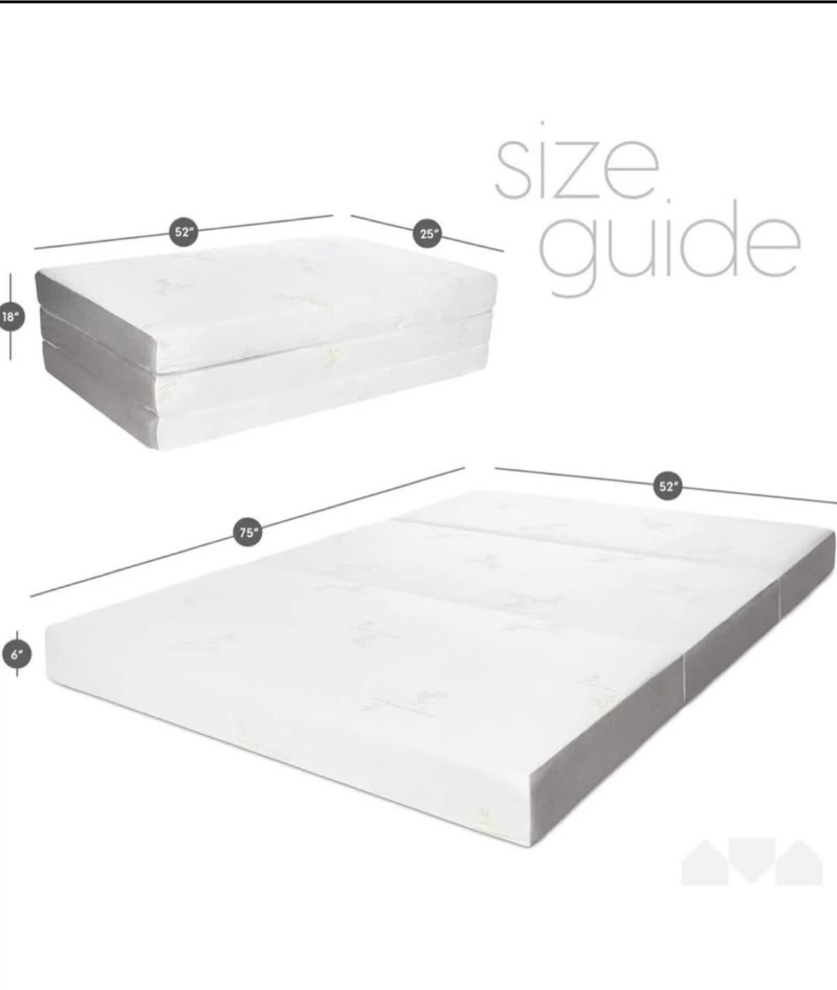 Tri-fold Firm Mattress - photo 5