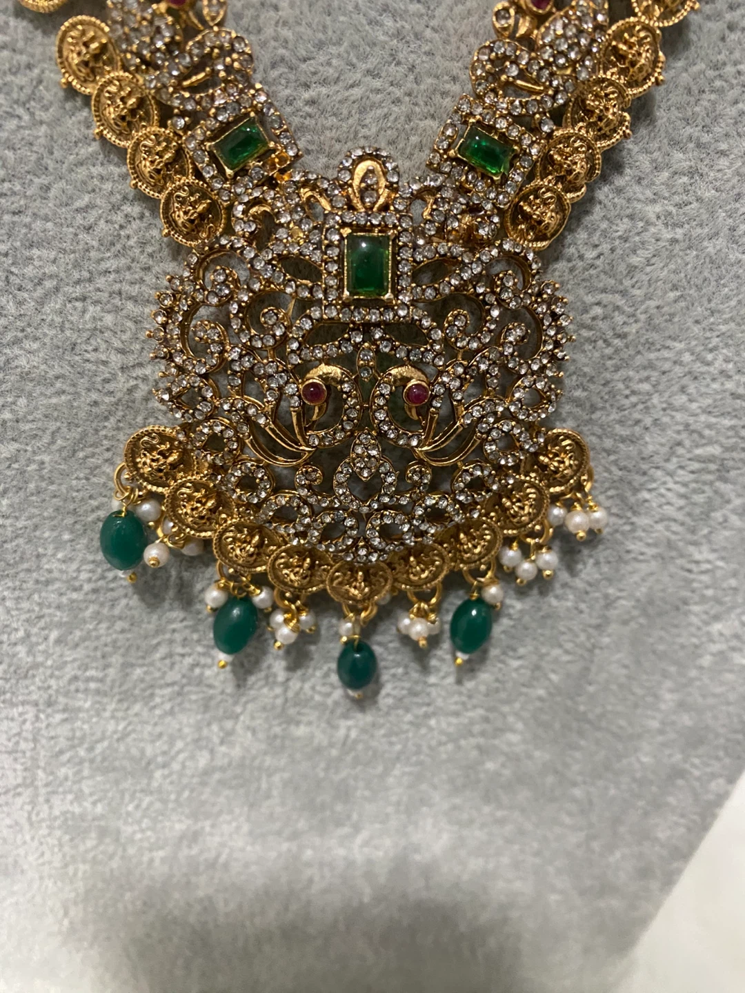 Gold Indian Jewelry Set - photo 2