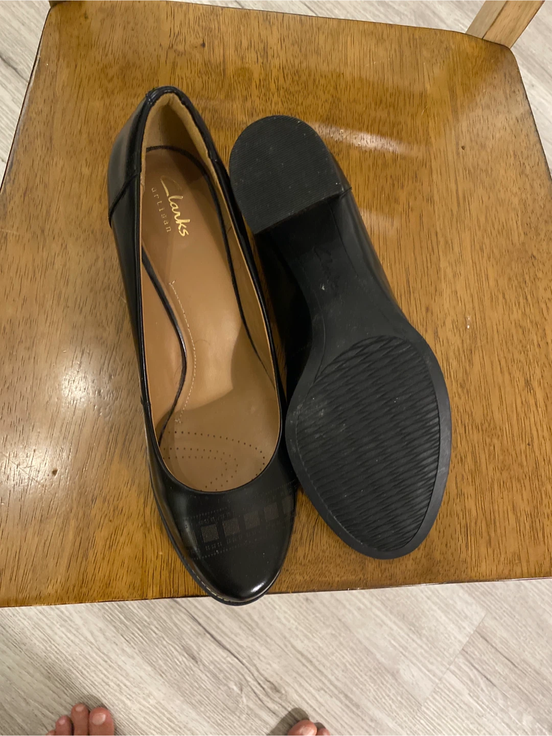 Clarks Jillian Women's Black Heels - Size 10