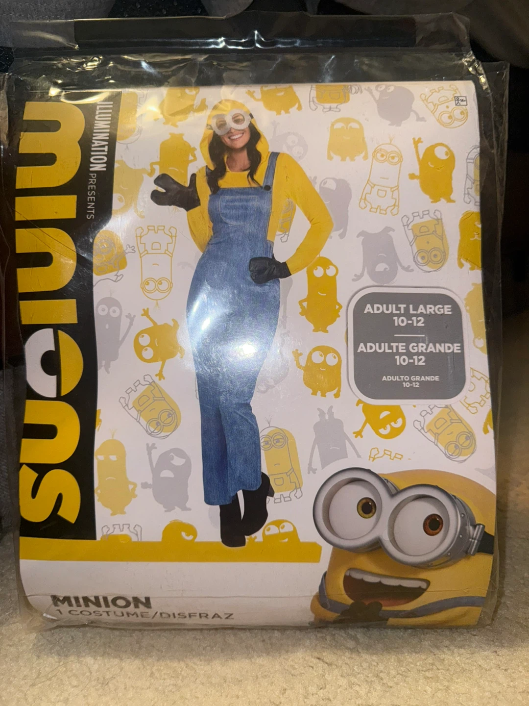 Women’s Party City Minion Halloween Costume - Adult Large