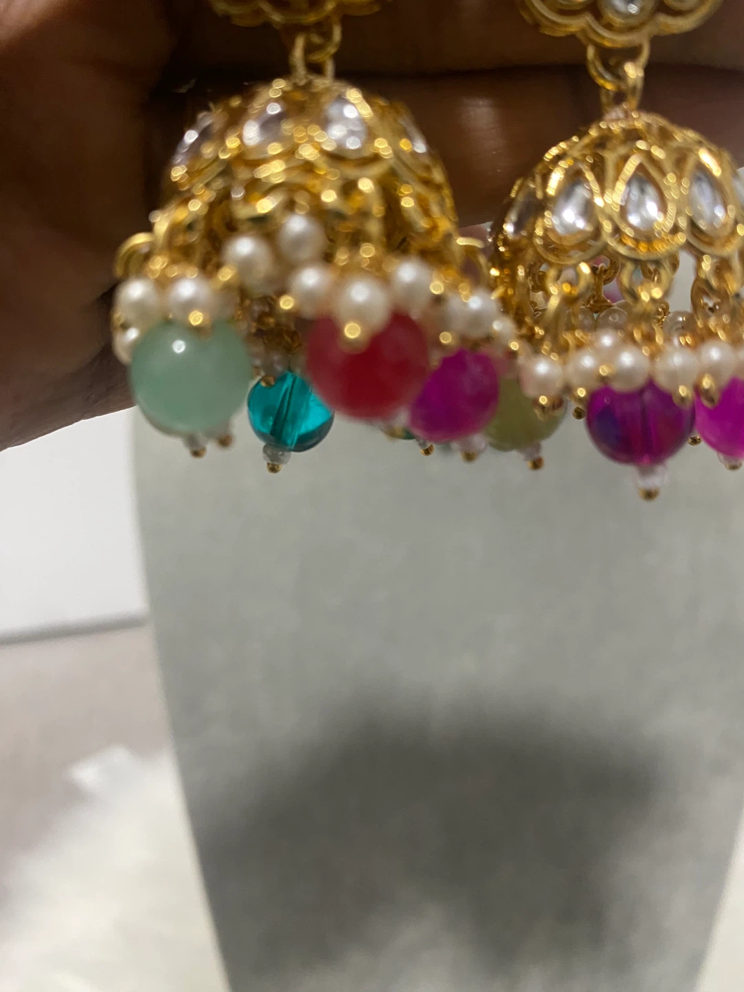 Jewellery Set - Necklace, Earrings, Tikka - photo 2