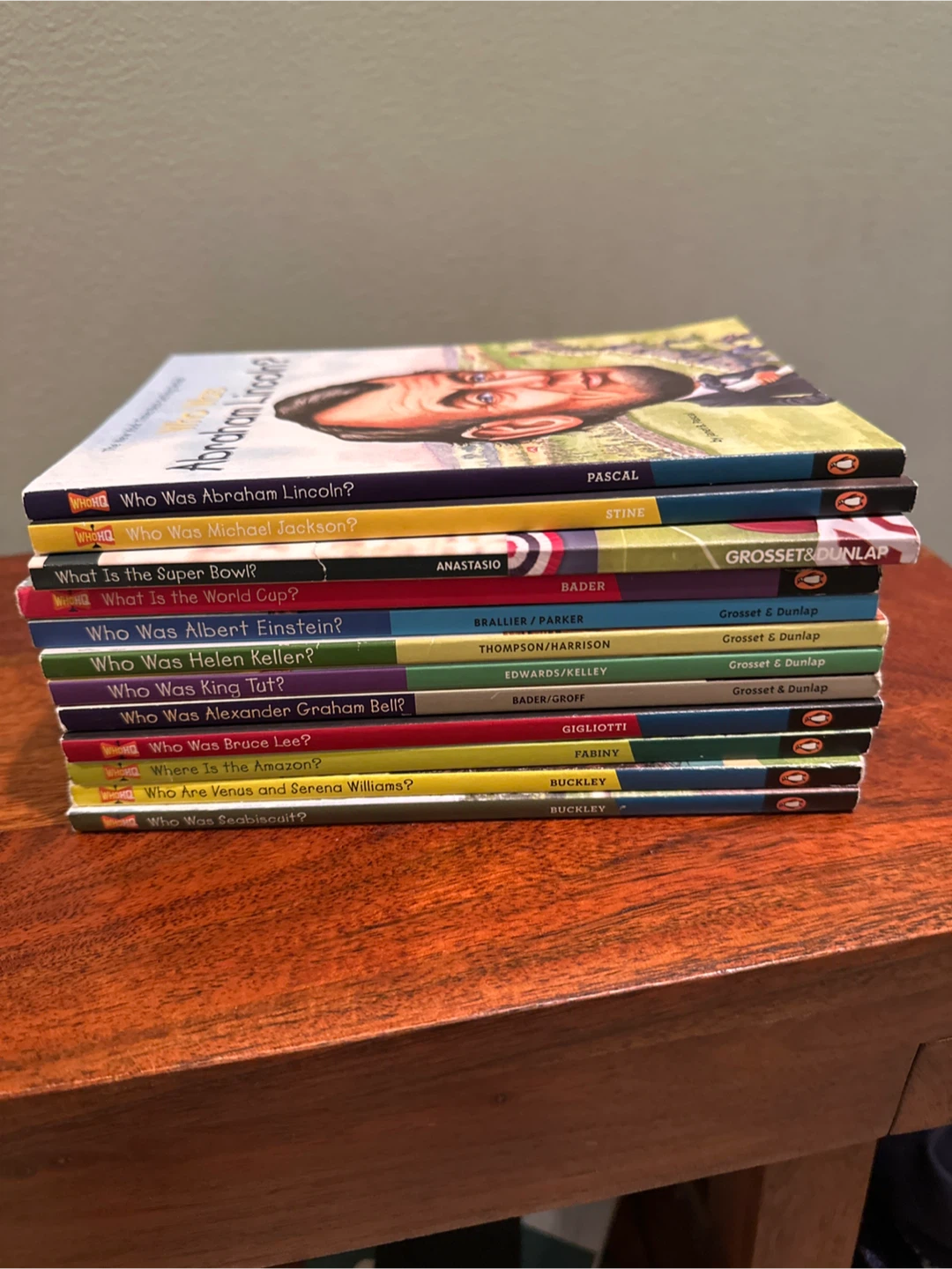 Who Was...? Book Series (12 Books)