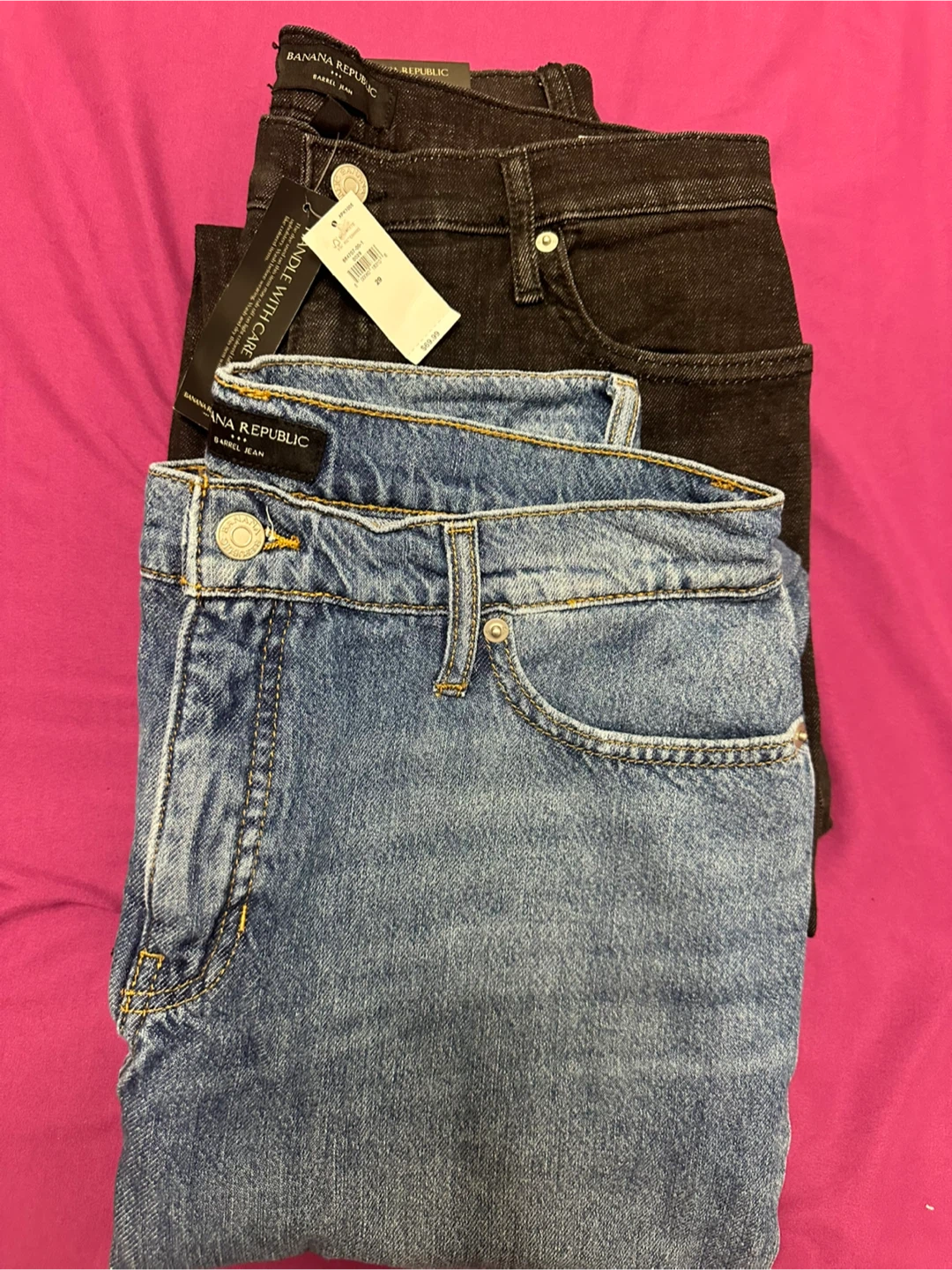 Banana Republic Barrel Jeans Size 29/8
