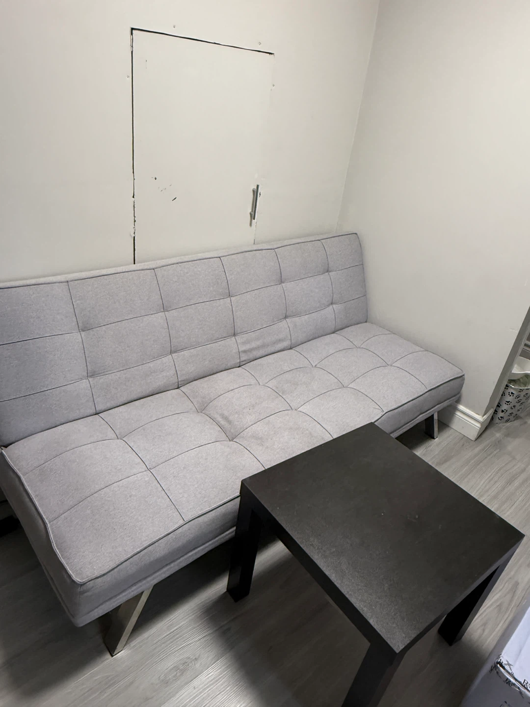 Grey Futon Sofa Bed